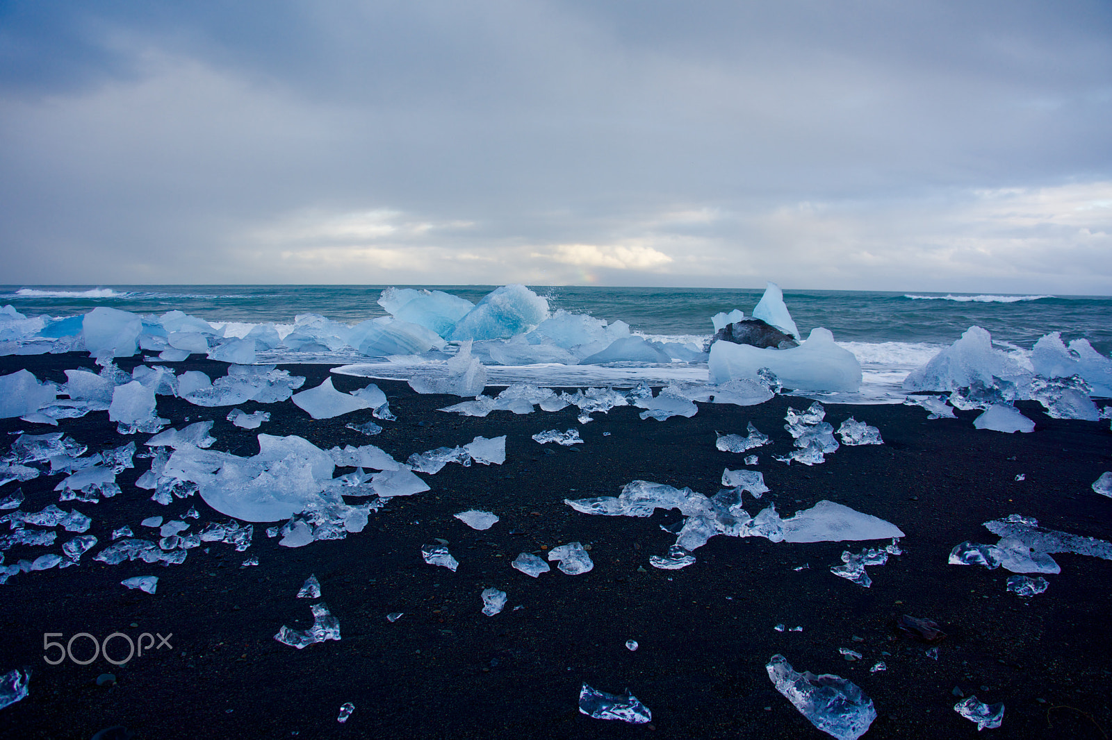 Sony E 18-200mm F3.5-6.3 OSS sample photo. Diamond beach photography