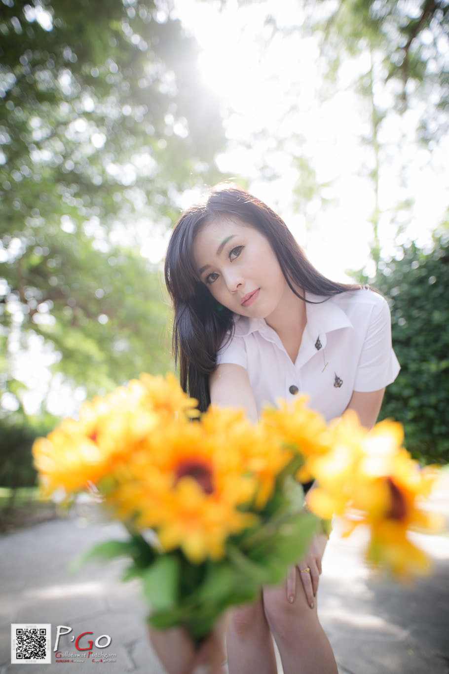 Canon EOS 6D + Sigma 20mm F1.4 DG HSM Art sample photo. Cute girl photography