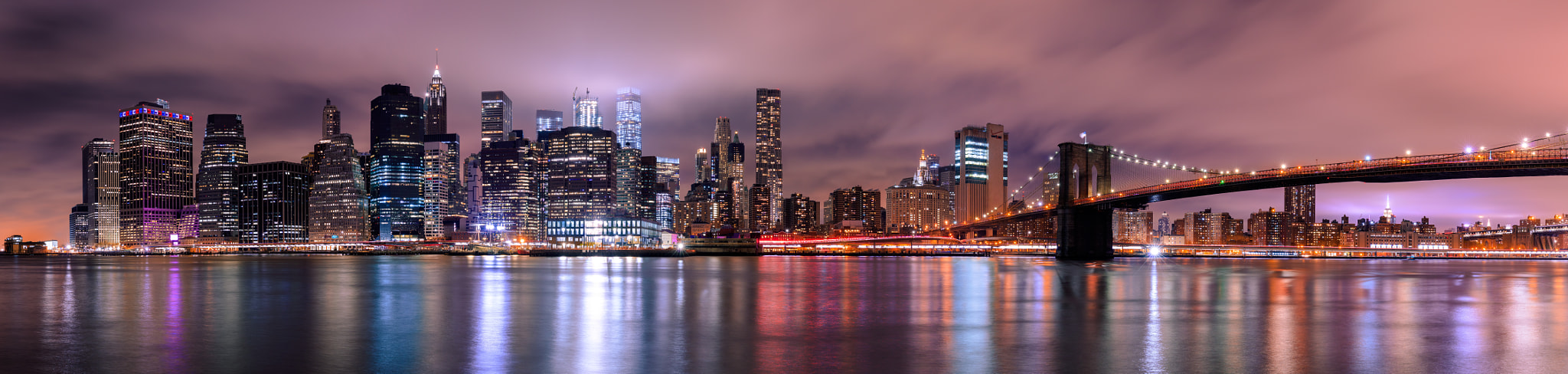 Canon EF 16-35mm F4L IS USM sample photo. New york city downtown panoramic view photography