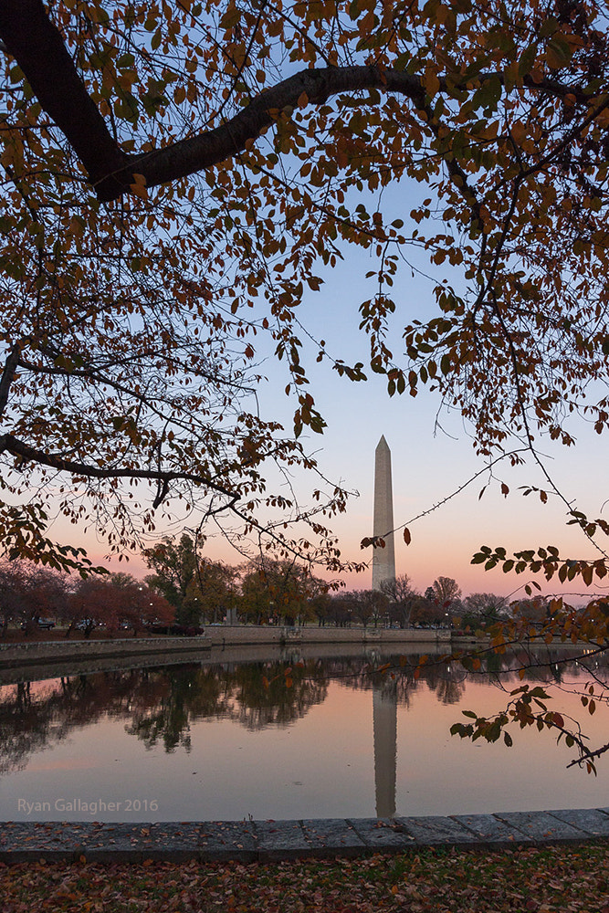 Canon EF-S 10-22mm F3.5-4.5 USM sample photo. Washington monument at sunset photography