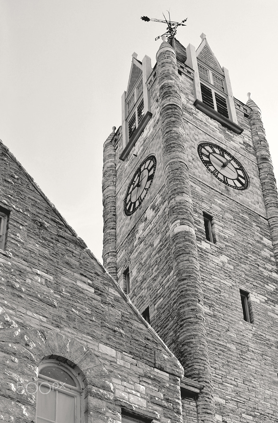 Nikon 1 J1 sample photo. Church clock tower photography