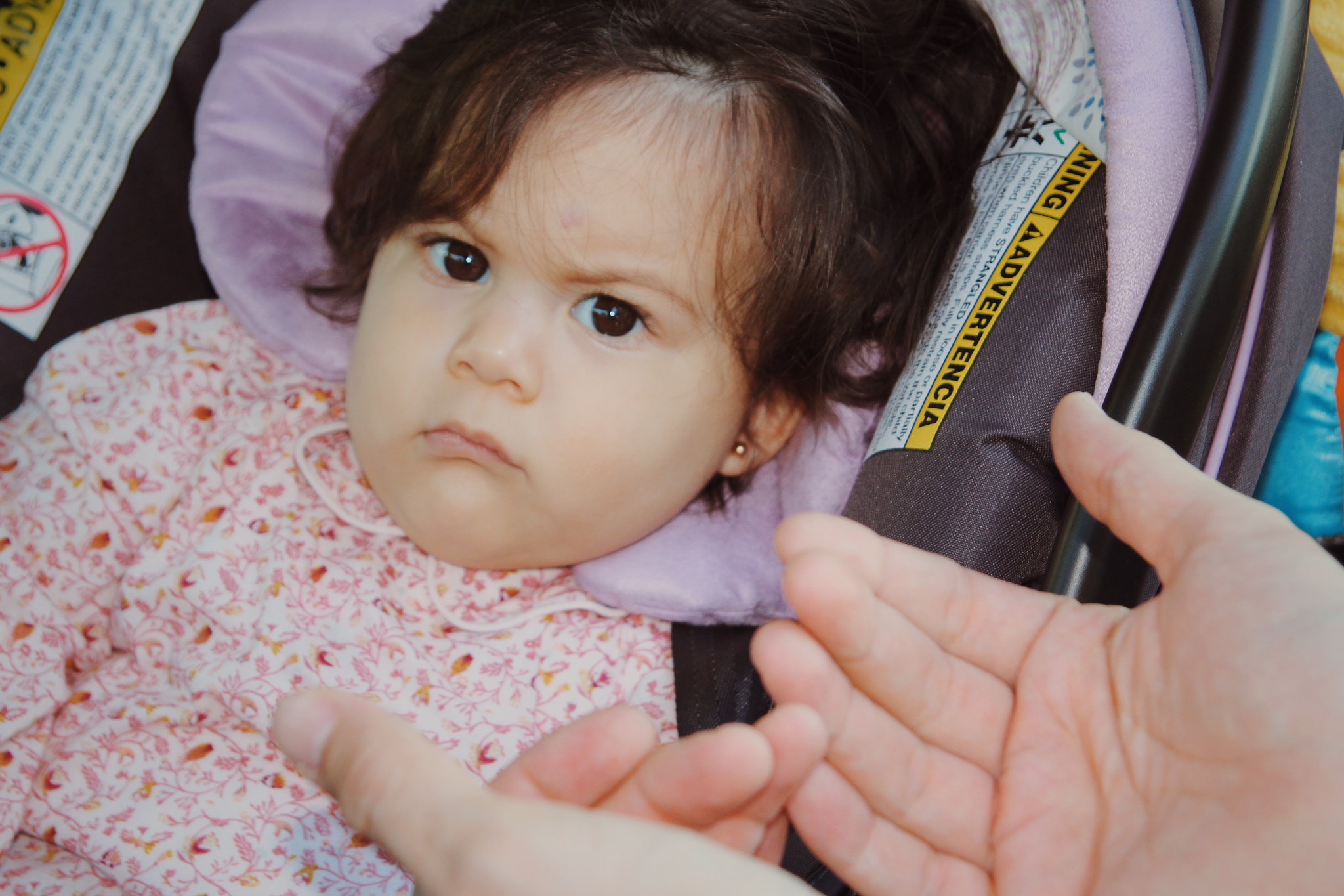 Canon EF 24-85mm F3.5-4.5 USM sample photo. Deep baby stare photography