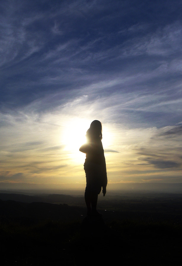 Sony DSC-P92 sample photo. Temata peak summit ,new zealand photography