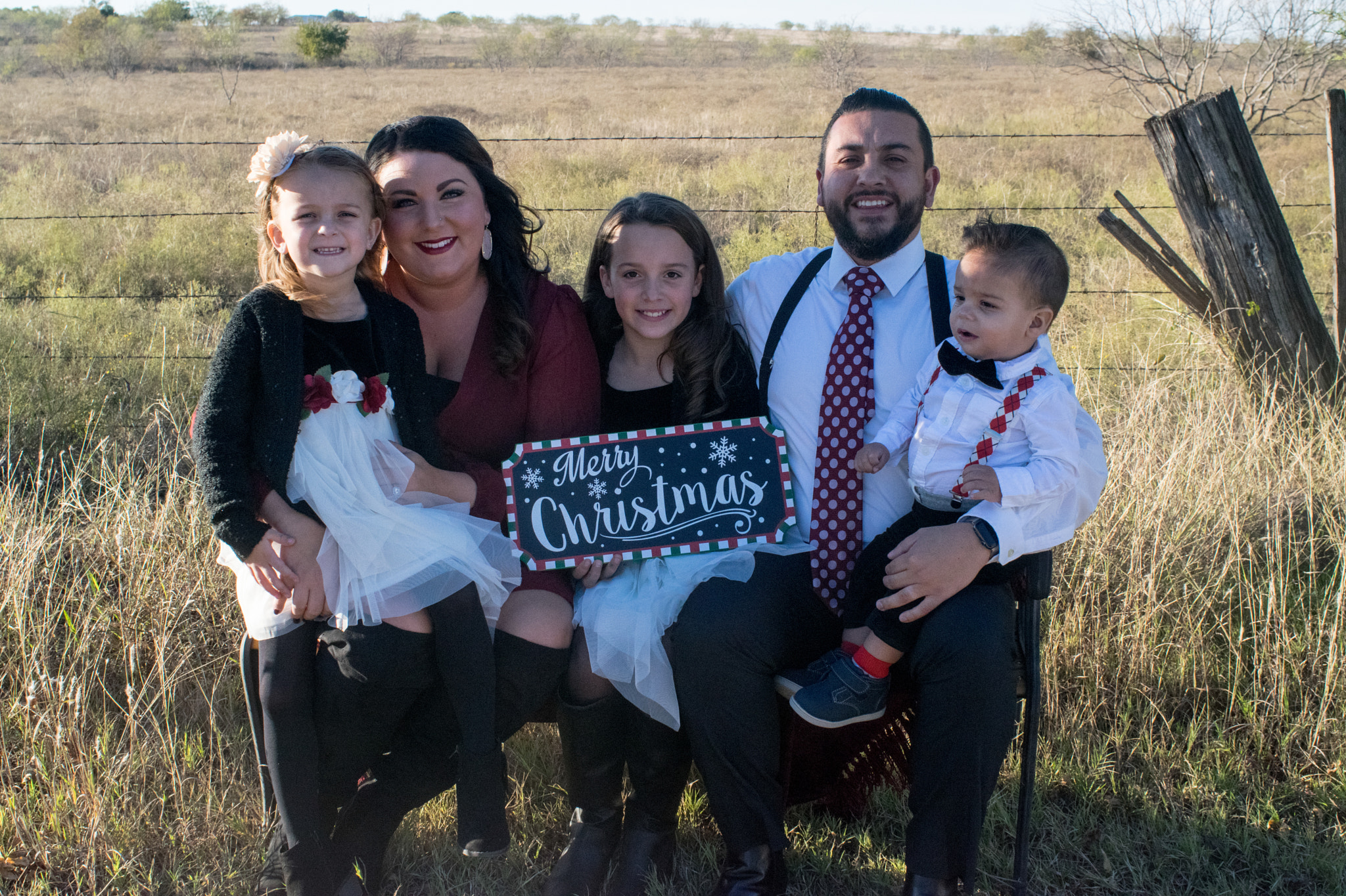 Nikon D5300 sample photo. Griffin family christmas photography