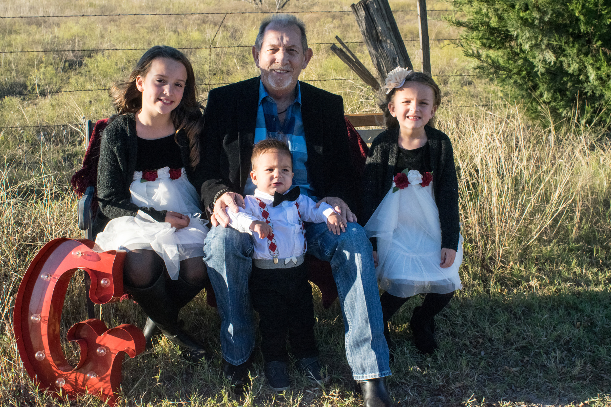 Nikon D5300 sample photo. Griffin family christmas photography