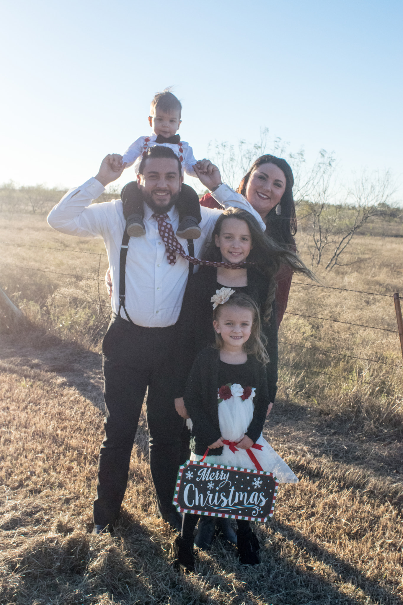 Nikon D5300 sample photo. Griffin family christmas photography