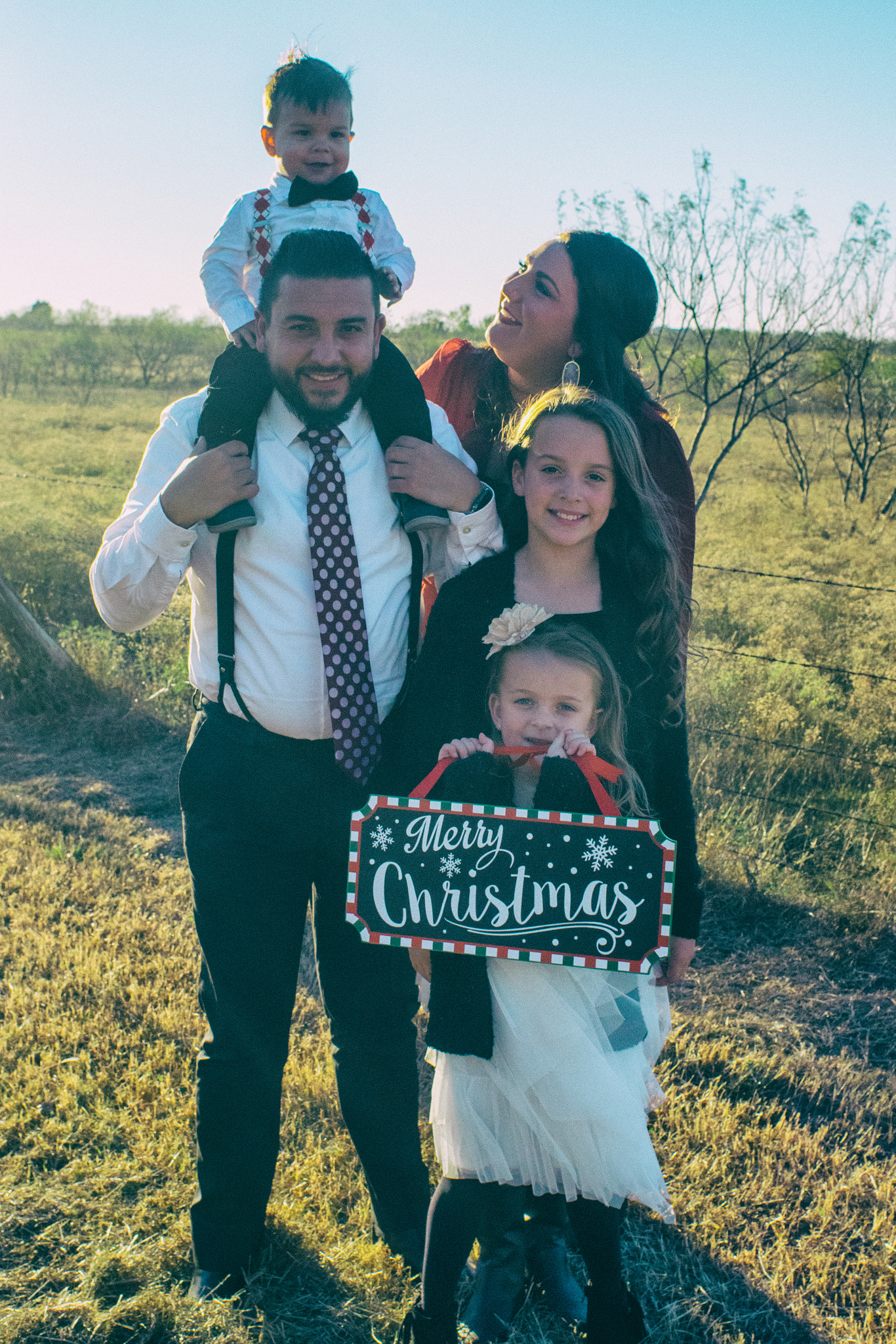 Nikon D5300 sample photo. Griffin family christmas photography