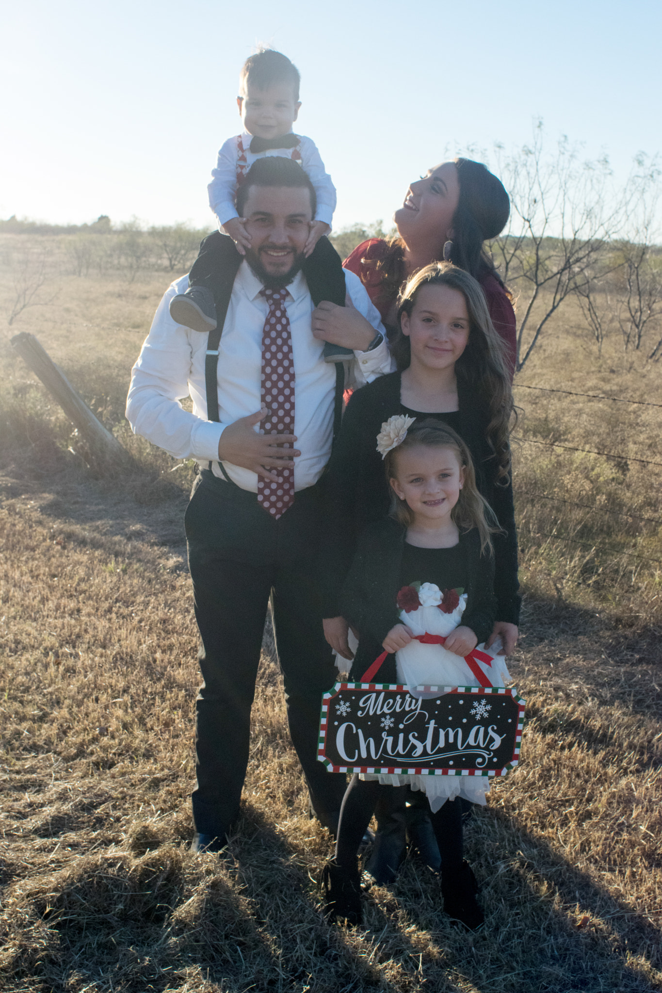 Nikon D5300 sample photo. Griffin family christmas photography