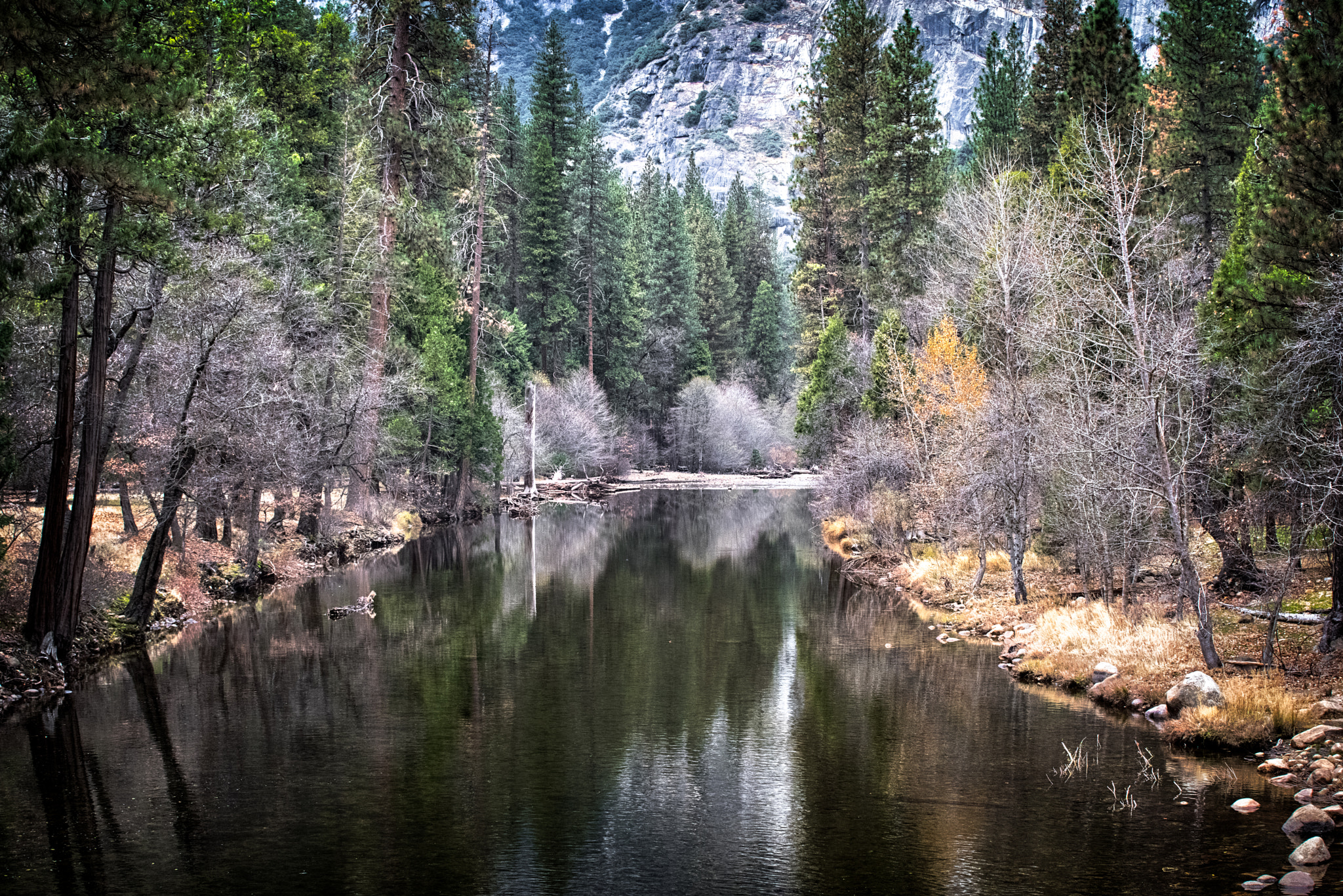 Pentax K-1 sample photo. Merced river photography