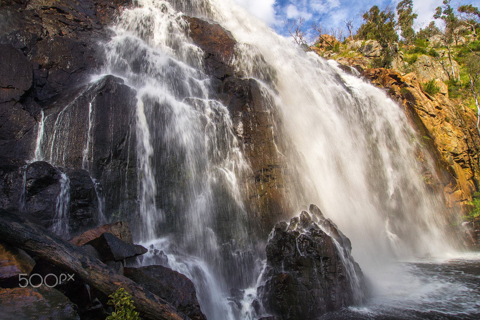 Olympus OM-D E-M5 + OLYMPUS M.9-18mm F4.0-5.6 sample photo. The falls photography