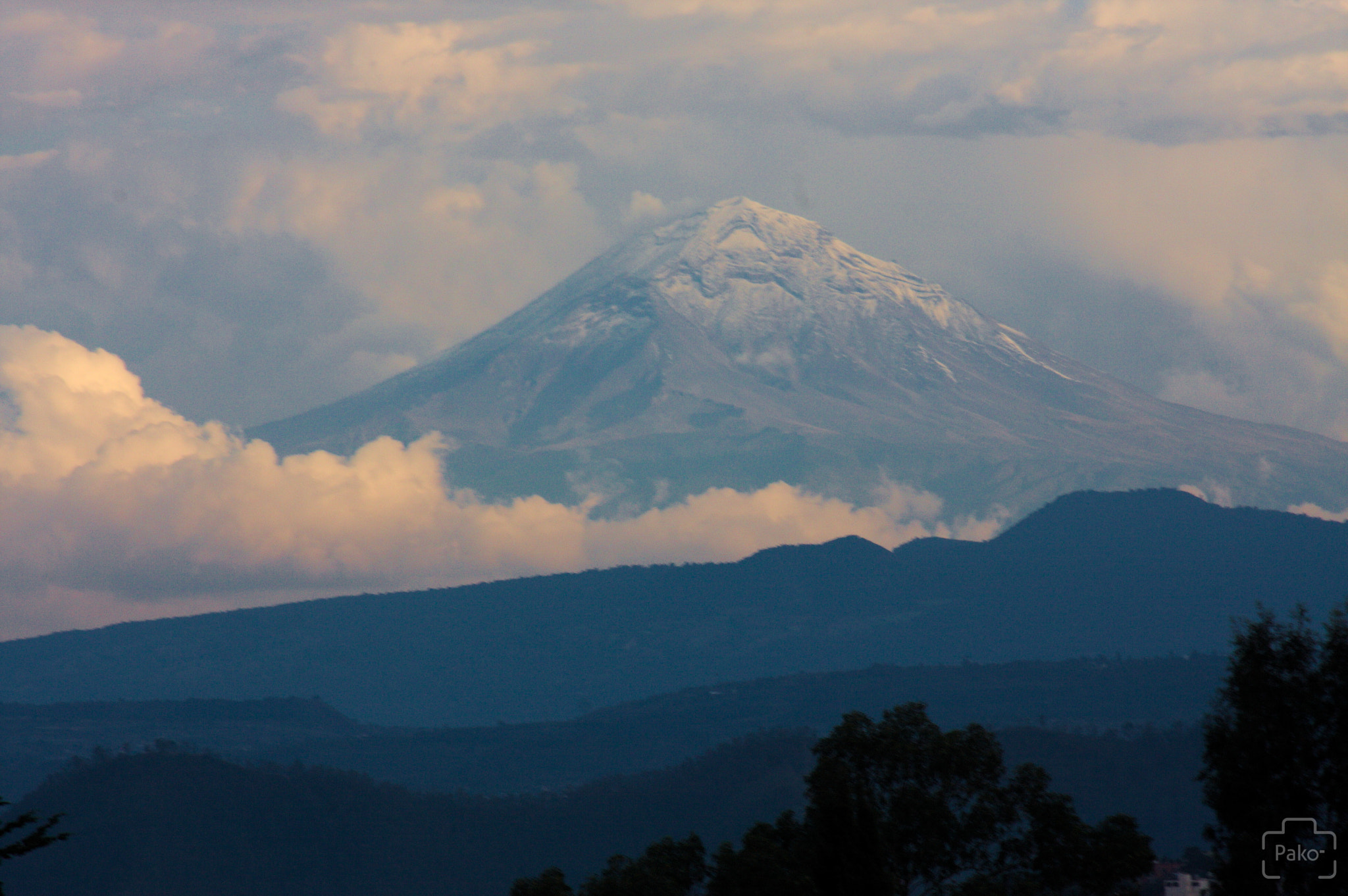 Canon EF 100-300mm F4.5-5.6 USM sample photo. Popocatepetl photography