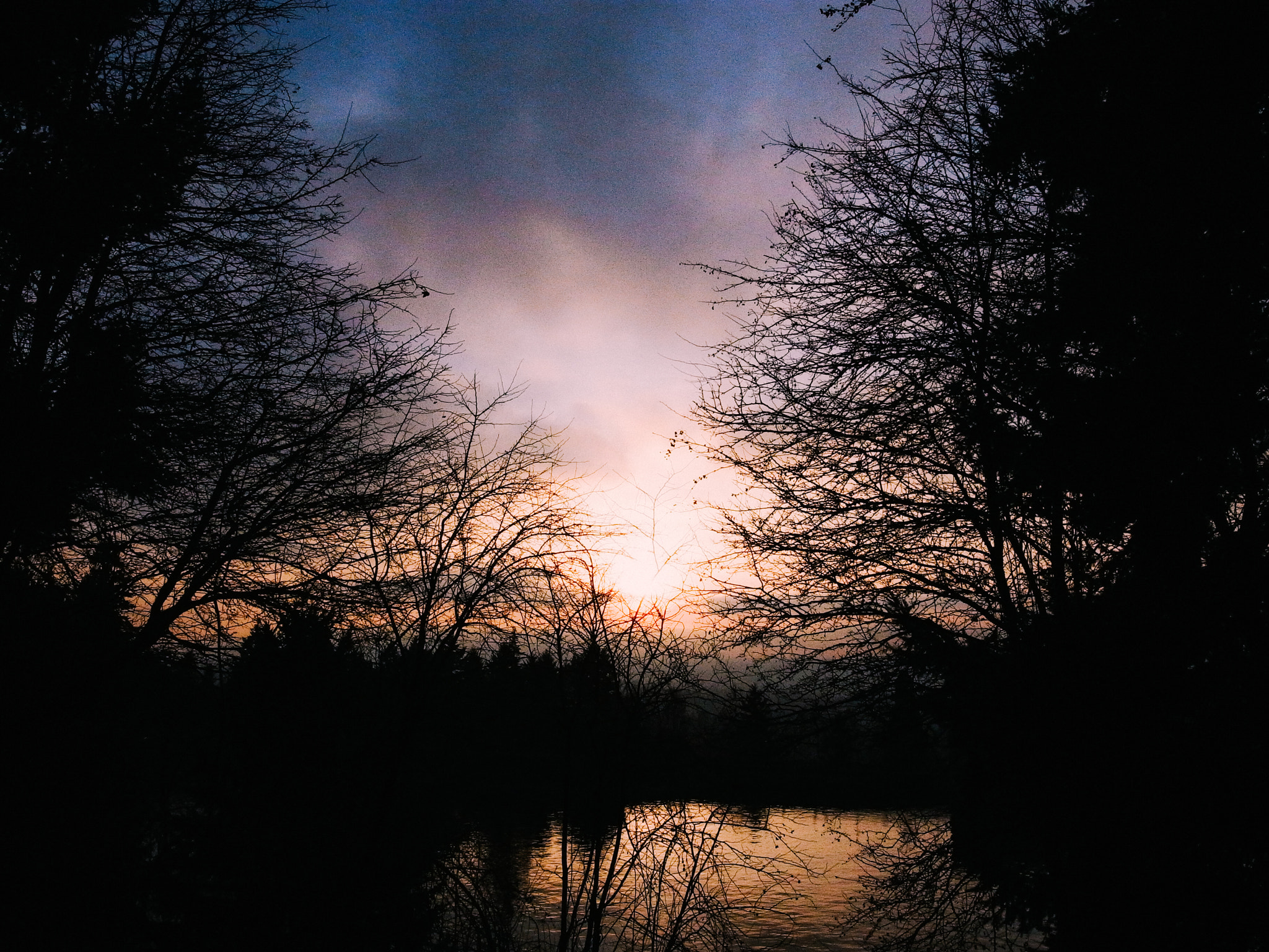RICOH GR LENS sample photo. Winter stillness photography