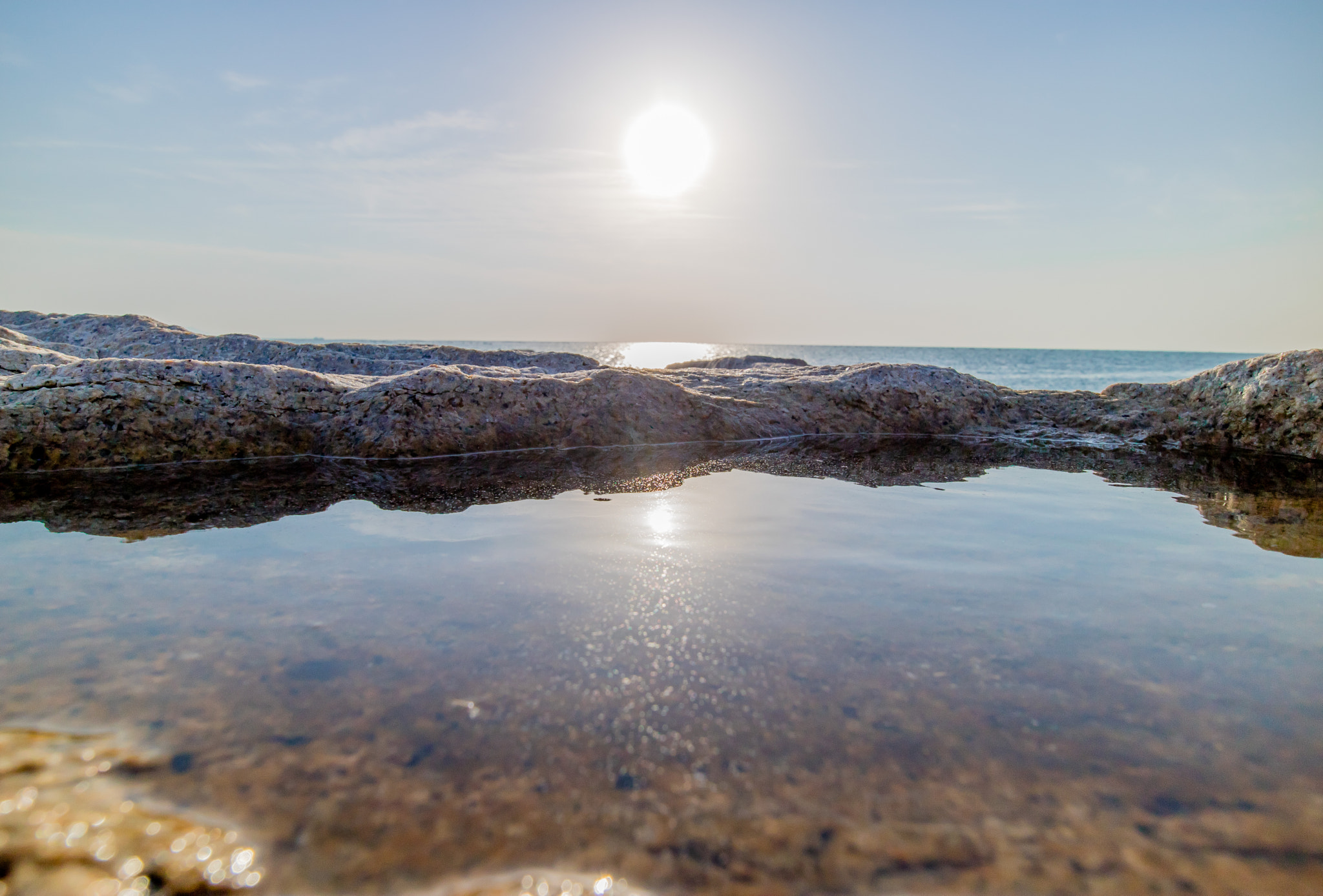 Canon EOS M3 sample photo. Tide pool photography