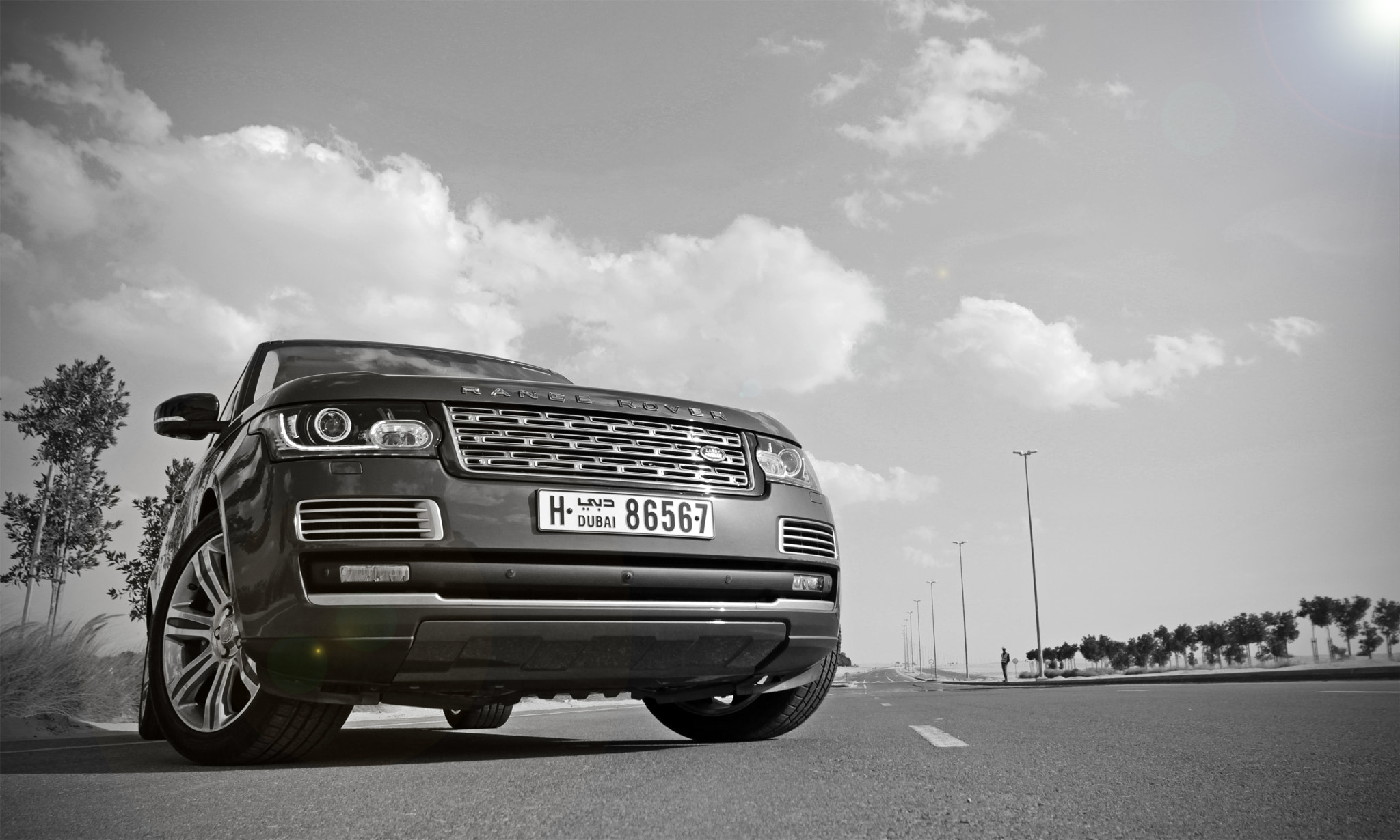 Canon EF 16-35mm F2.8L II USM sample photo. Range rover autobiography photography