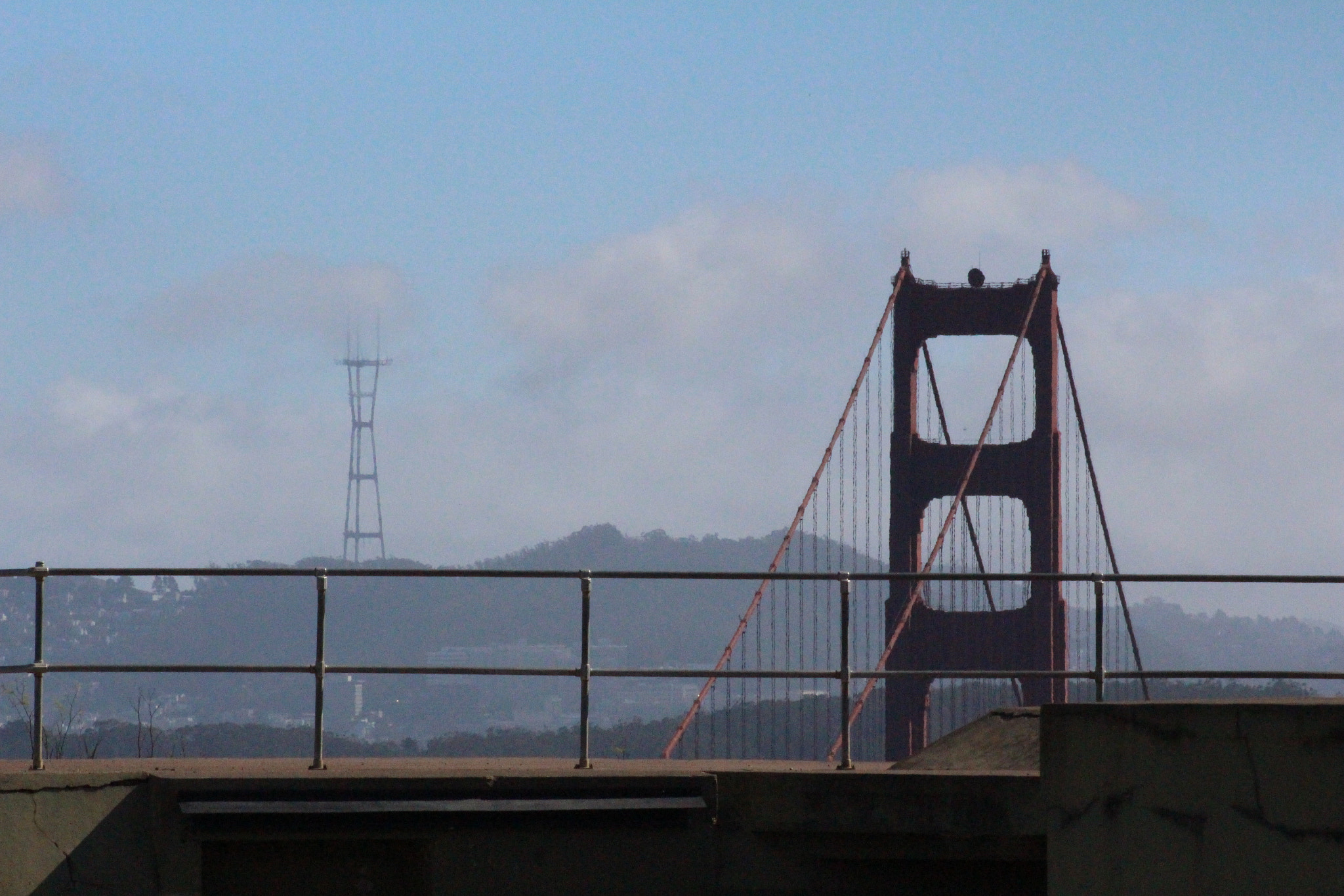 Canon EF 75-300mm f/4-5.6 USM sample photo. Golden gate bridge photography