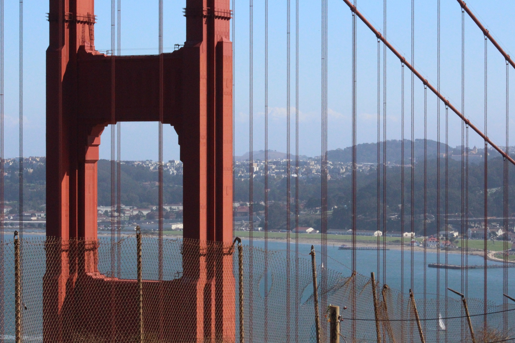 Canon EF 75-300mm f/4-5.6 USM sample photo. Golden gate bridge photography