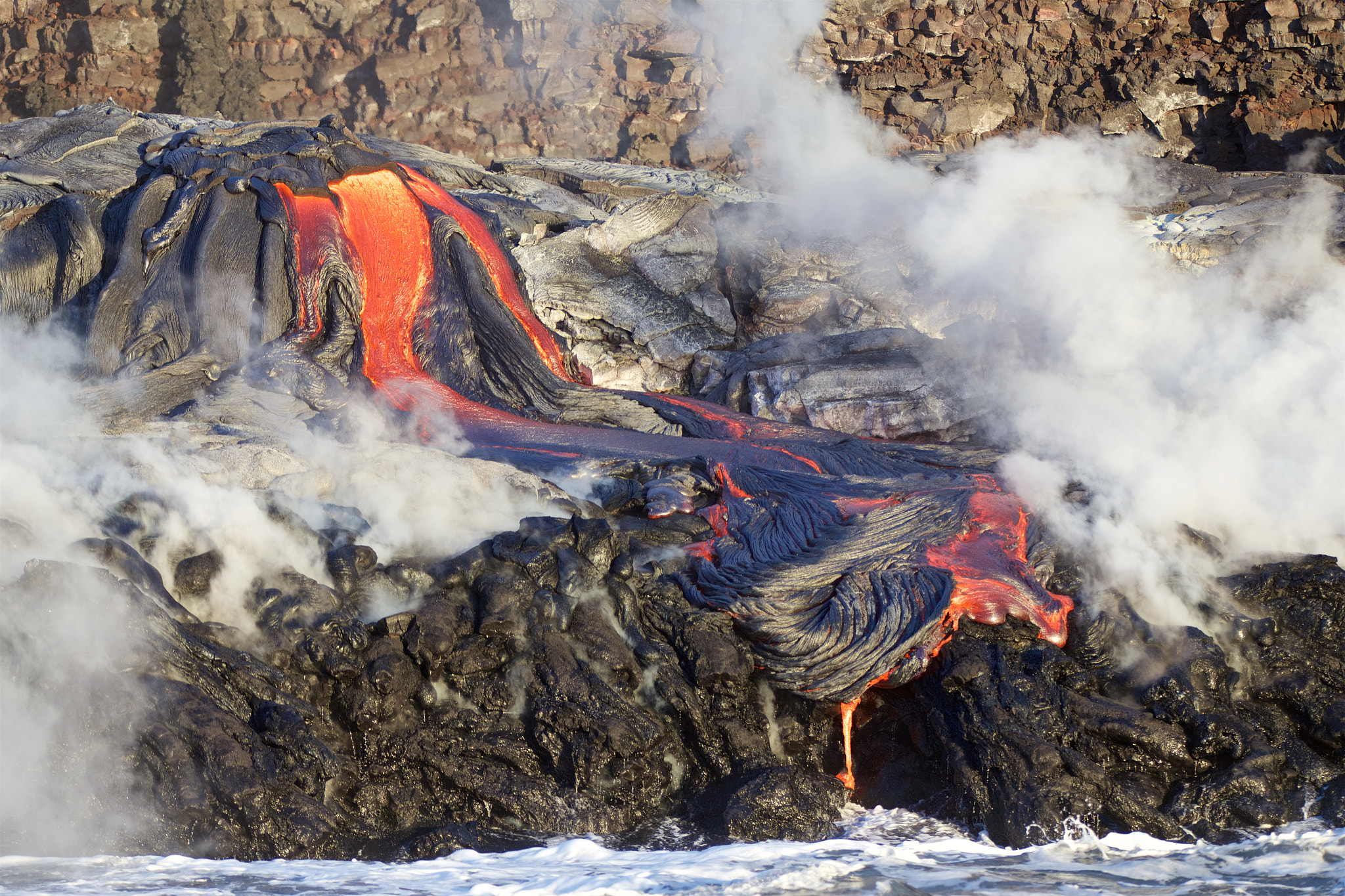 Canon EF 70-200mm F2.8L IS USM sample photo. Pele at kalapana photography