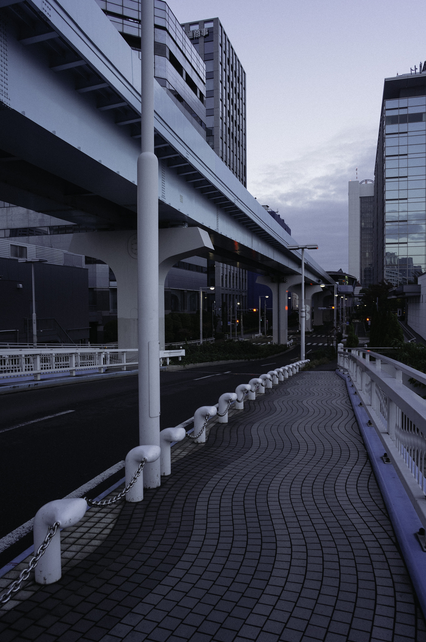 Ricoh GXR A12 sample photo. The side of the railway, tokyo photography