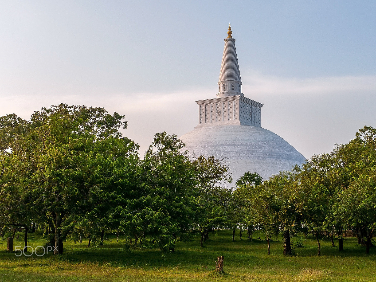 Panasonic Lumix DMC-GH1 sample photo. The ruwanwelisaya stupa park in anuradhapura, sri lanka photography
