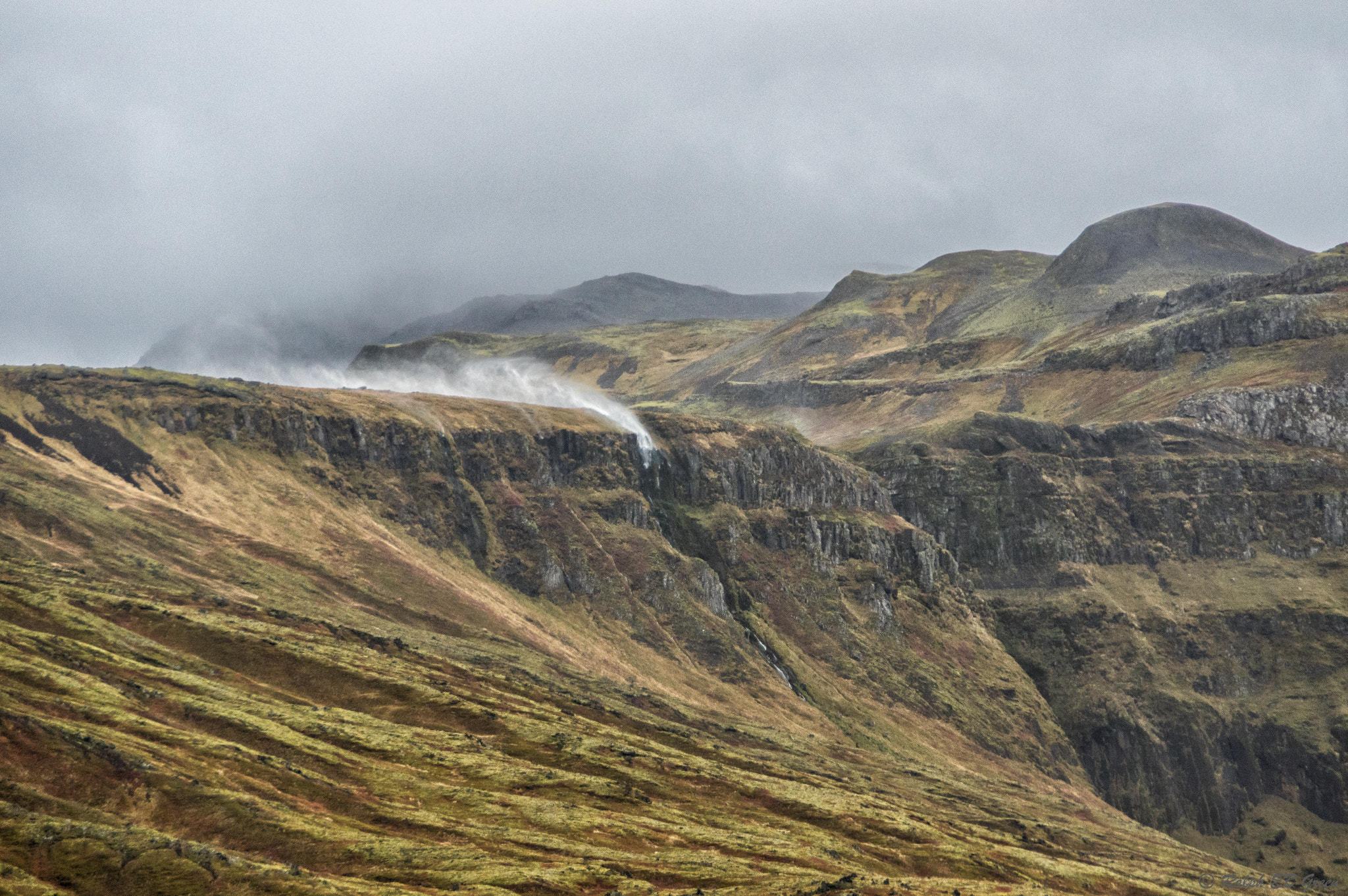 Pentax K-3 II sample photo. Waterfall in reverse photography
