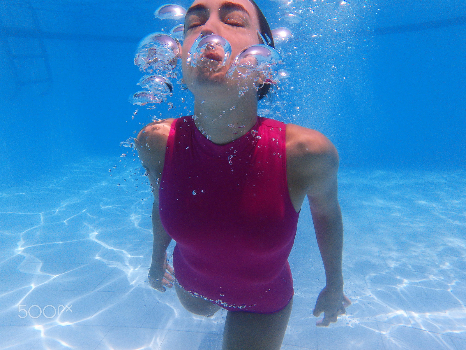 Olympus TG-850 sample photo. Playful bubbles photography