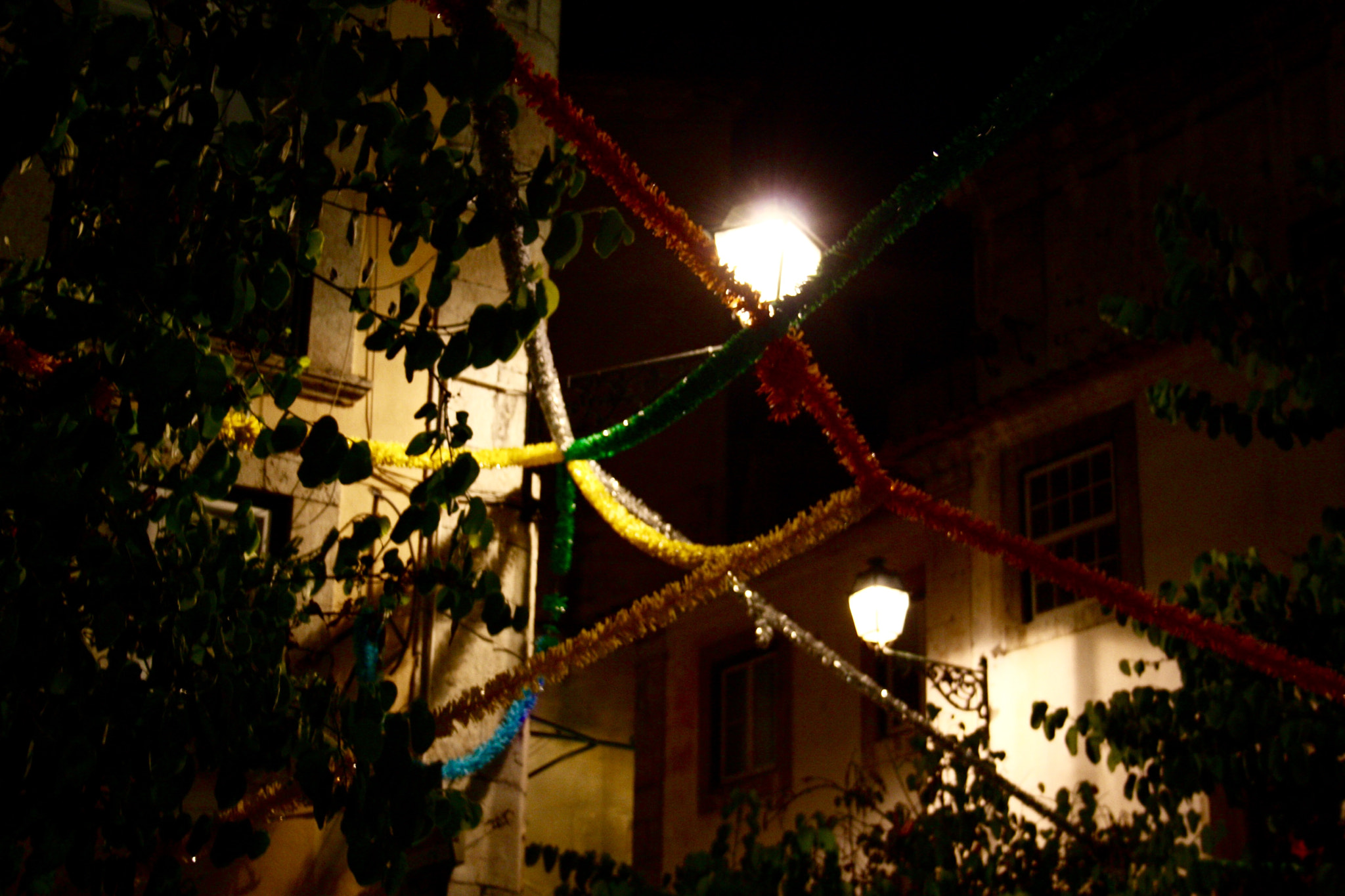 Canon EF-S 18-55mm F3.5-5.6 sample photo. Lights in lisbon photography