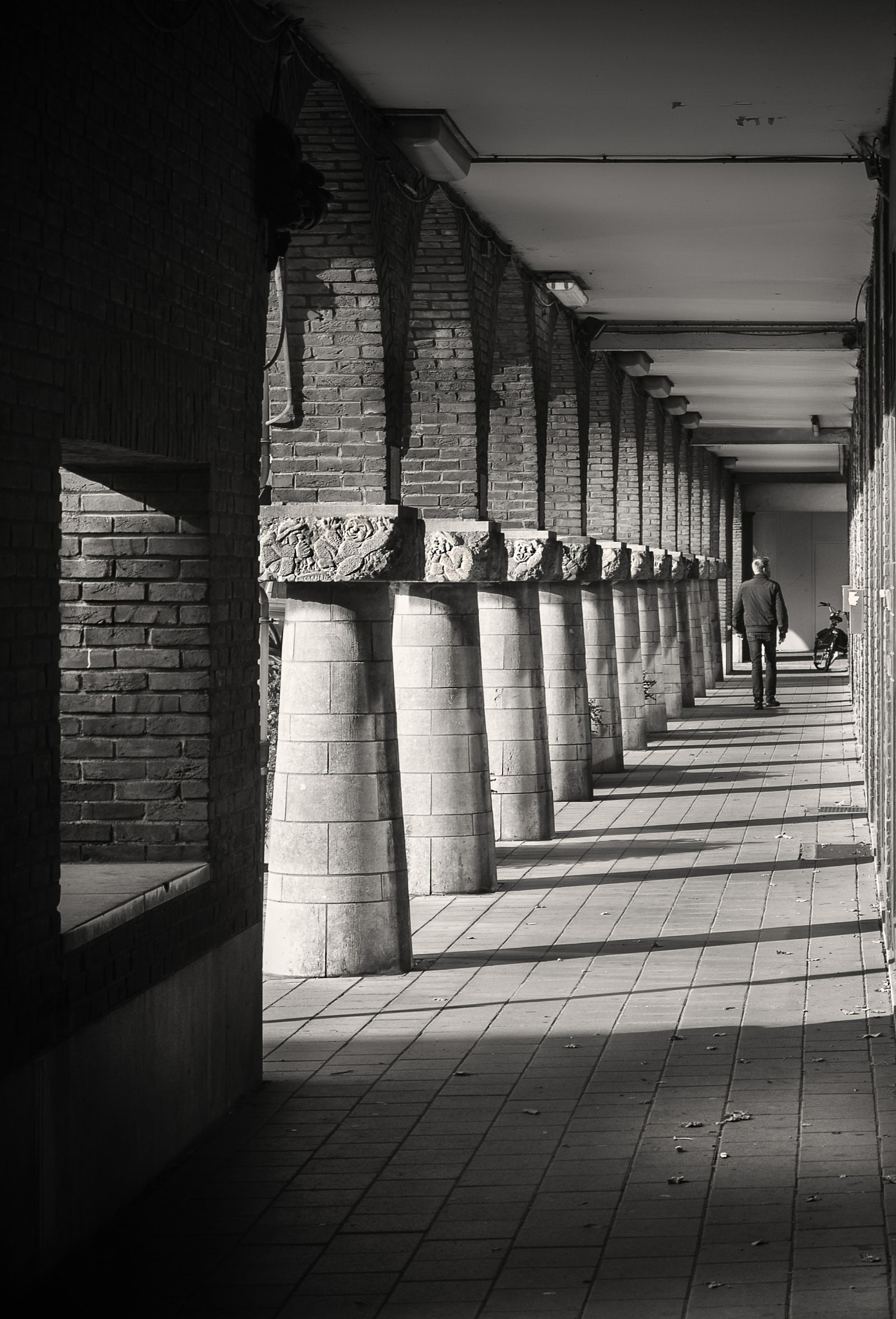 Sigma 28-300mm F3.5-6.3 DG Macro sample photo. Colonnade photography