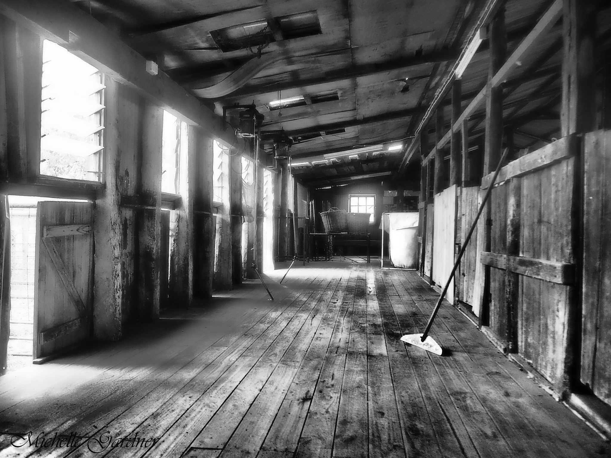 Olympus OM-D E-M10 sample photo. Shearing shed - before it begins photography