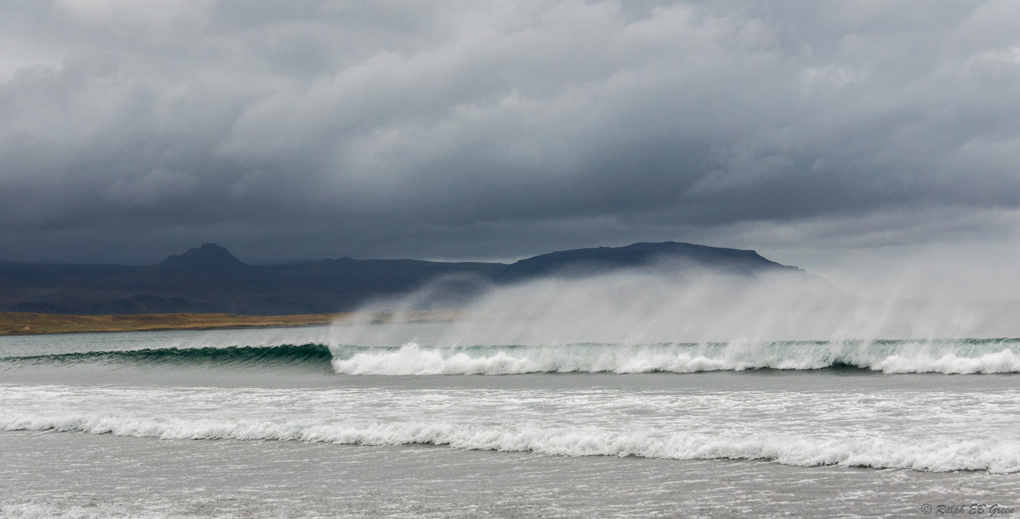 Sigma 17-50mm F2.8 EX DC HSM sample photo. Strong offshore wind iceland photography