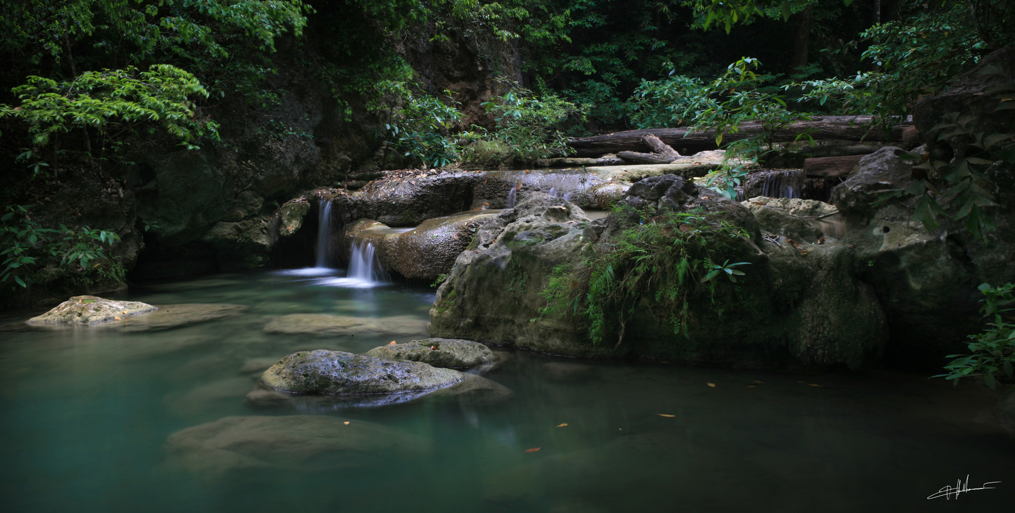 Canon EOS 5D sample photo. Erawan national park, kanchanaburi, thailand photography