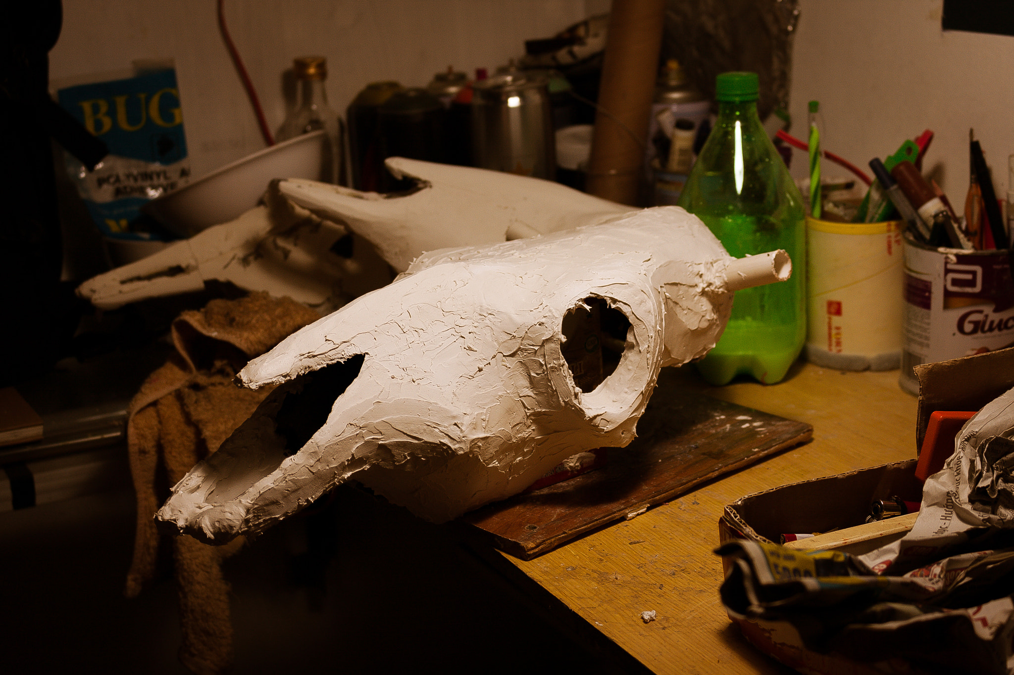 Canon EOS 40D sample photo. Handmade skull photography