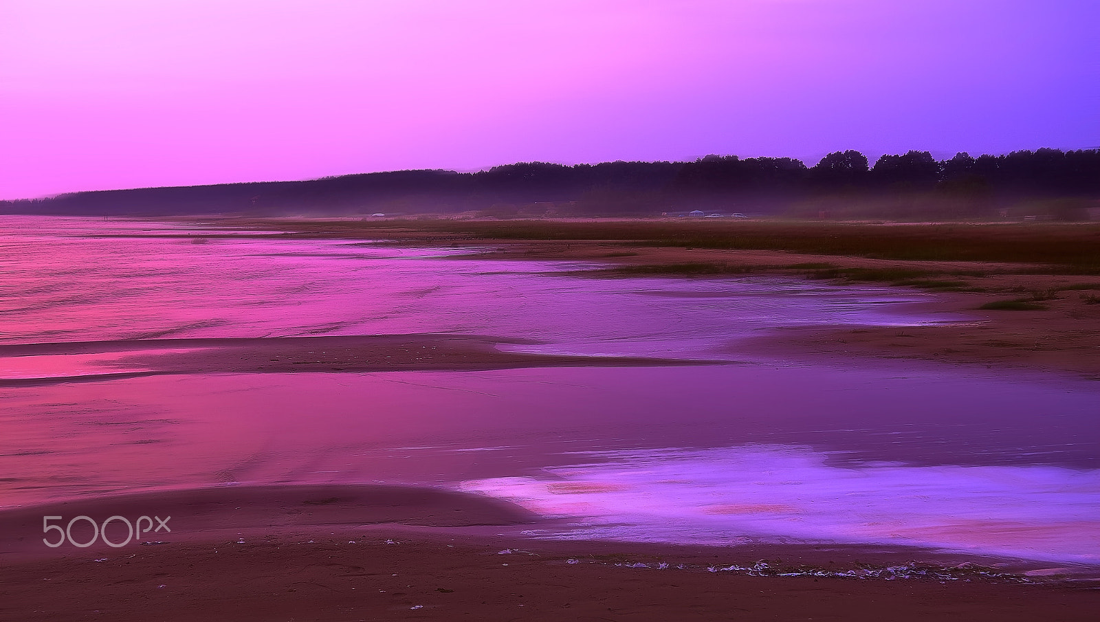Olympus OM-D E-M5 II sample photo. Sunset on lake peipsi photography