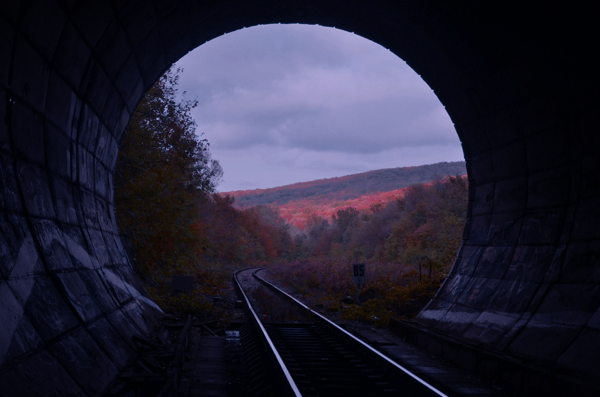 Nikon D7000 sample photo. Tunnel photography