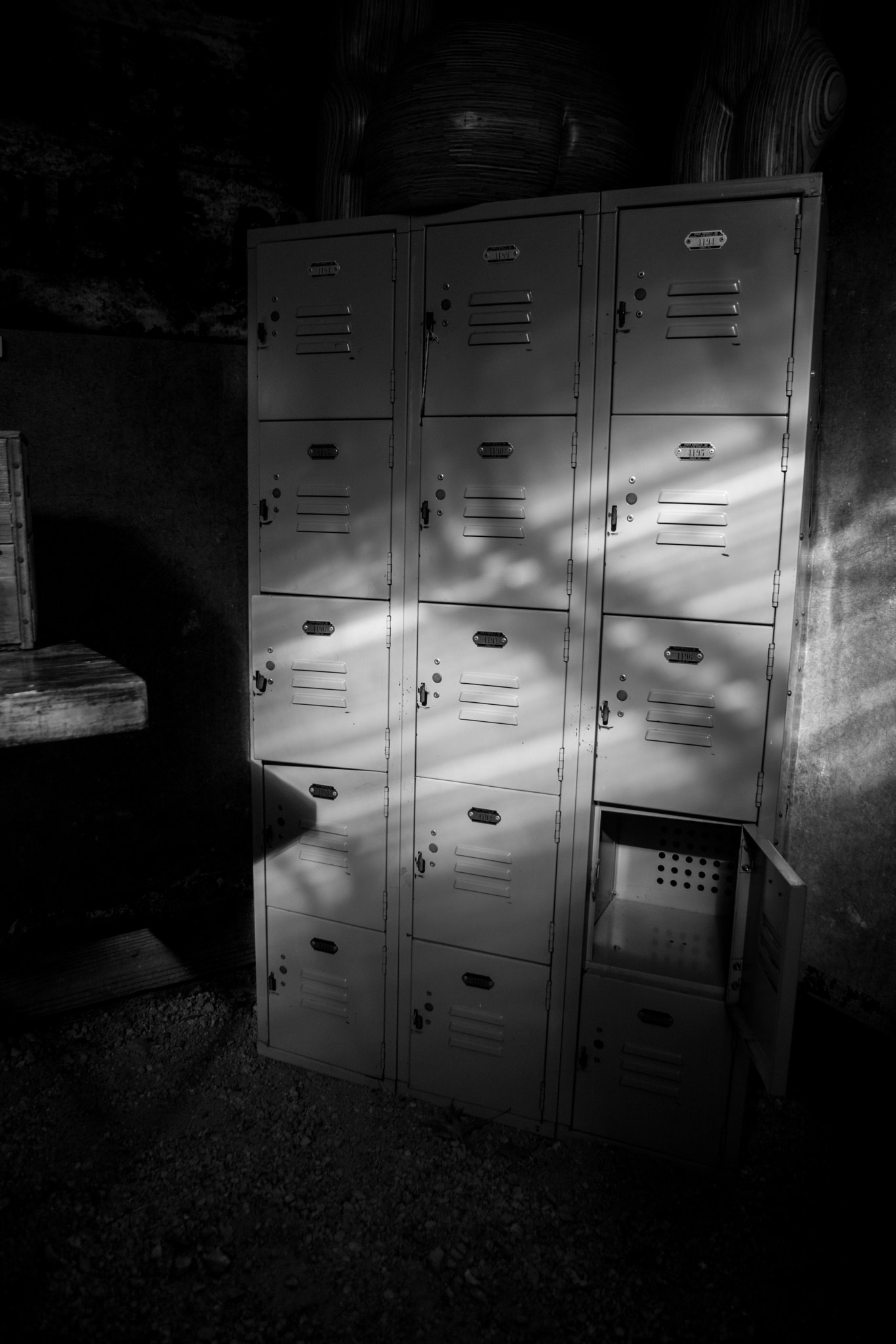 Sony SLT-A77 sample photo. Lockers photography