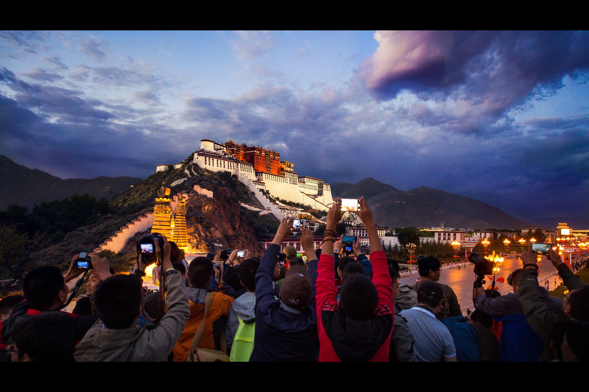Nikon D4S sample photo. The potala palace photography