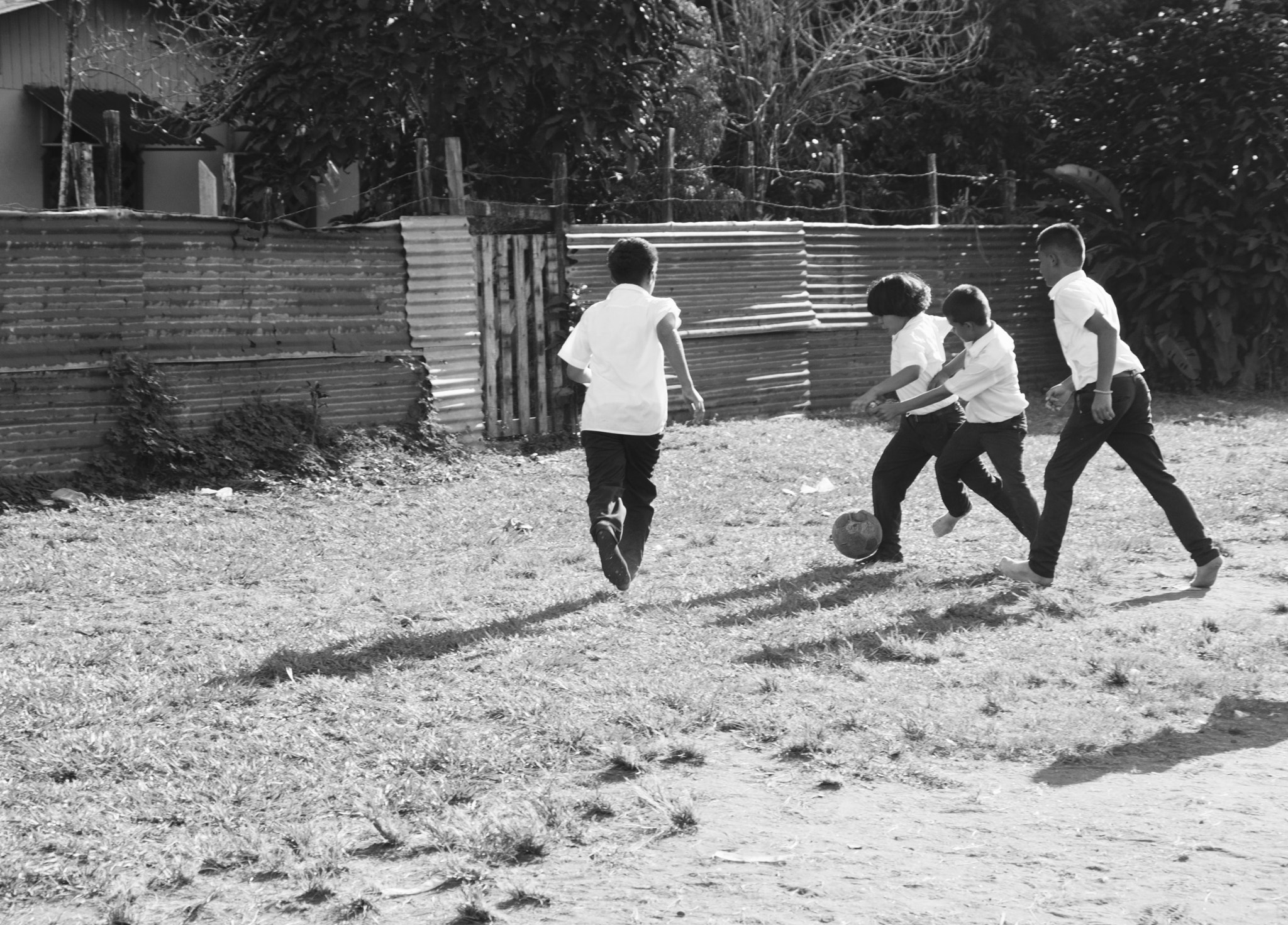 Sigma 28-300mm F3.5-6.3 DG Macro sample photo. Street football photography