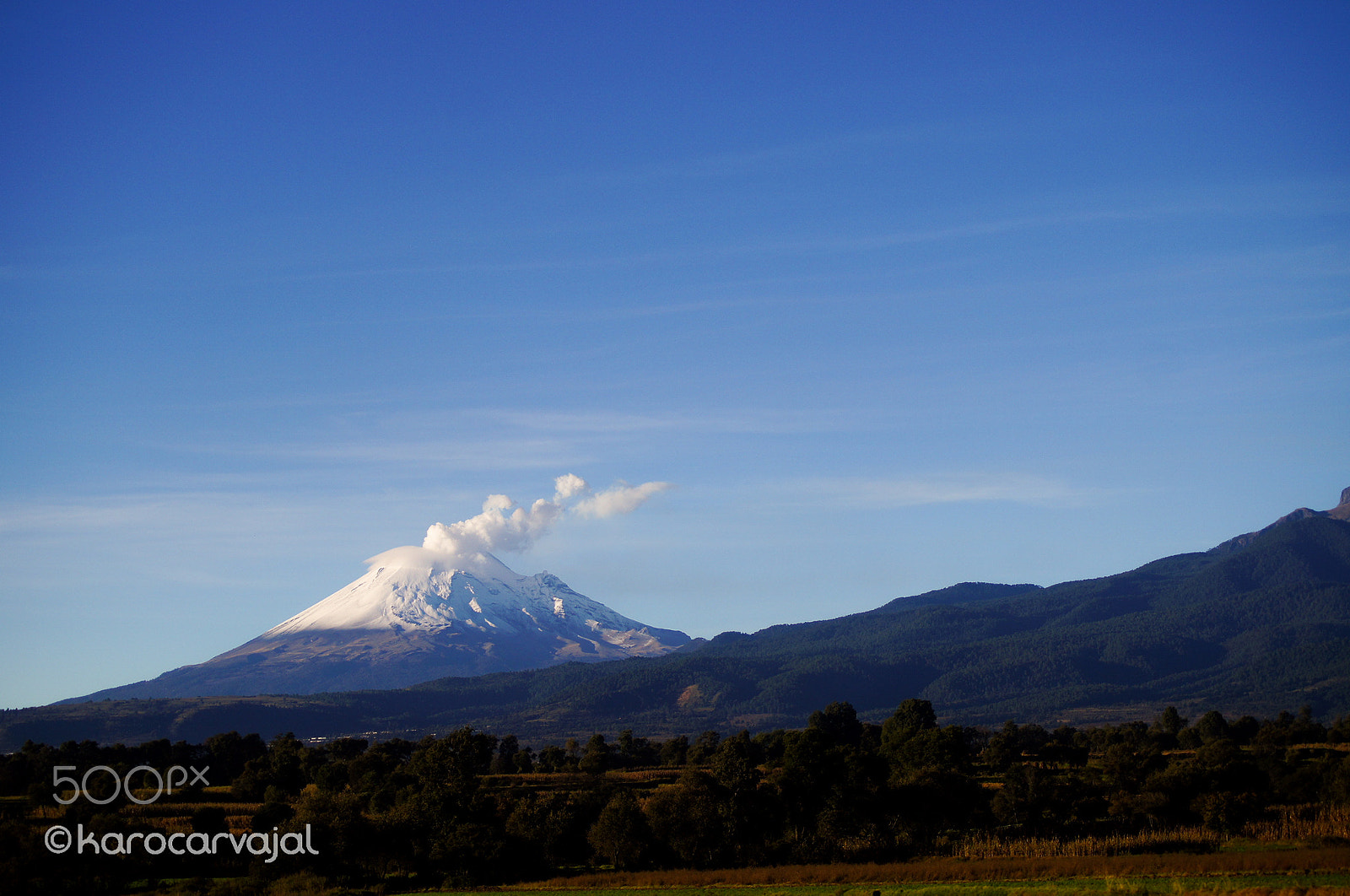 Sony DT 55-200mm F4-5.6 SAM sample photo. Popocatépetl "el cerro que humea" photography