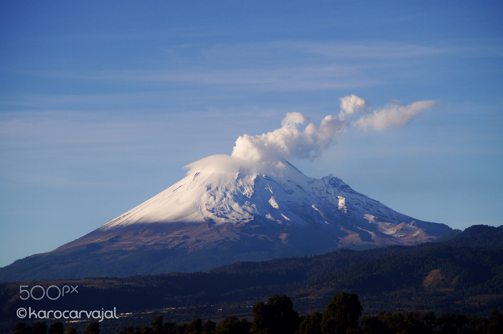 Sony DT 55-200mm F4-5.6 SAM sample photo. Popocatépetl ii "el cerro que humea" photography