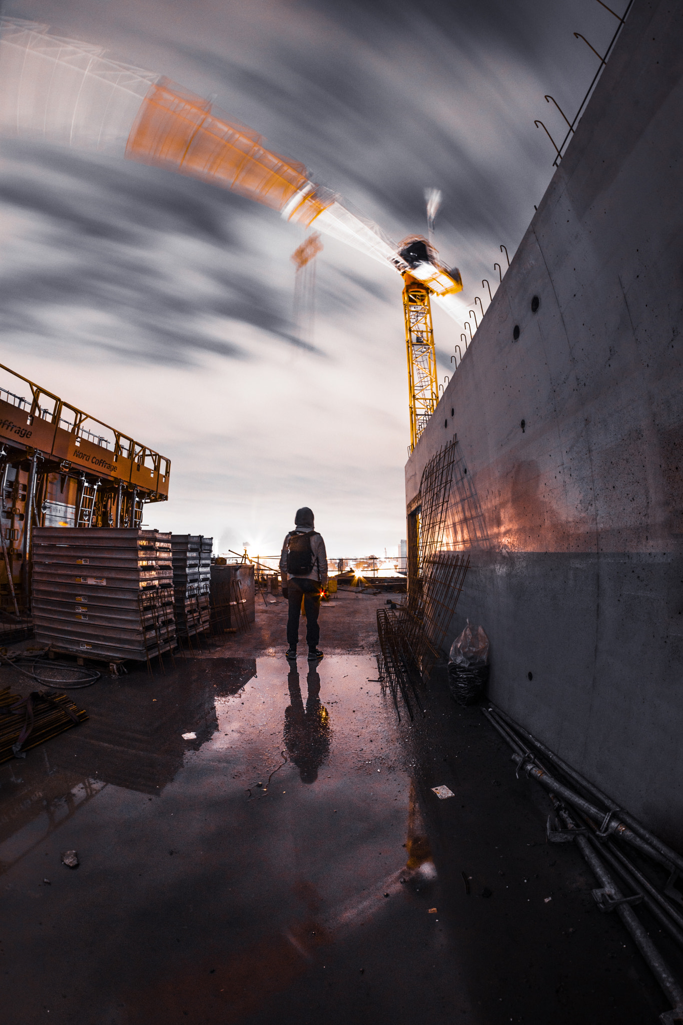 Nikon D7200 + Samyang 8mm F3.5 Aspherical IF MC Fisheye sample photo. Moving world photography