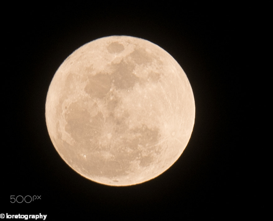 Fujifilm X-A2 + Fujifilm XC 50-230mm F4.5-6.7 OIS II sample photo. The moon photography