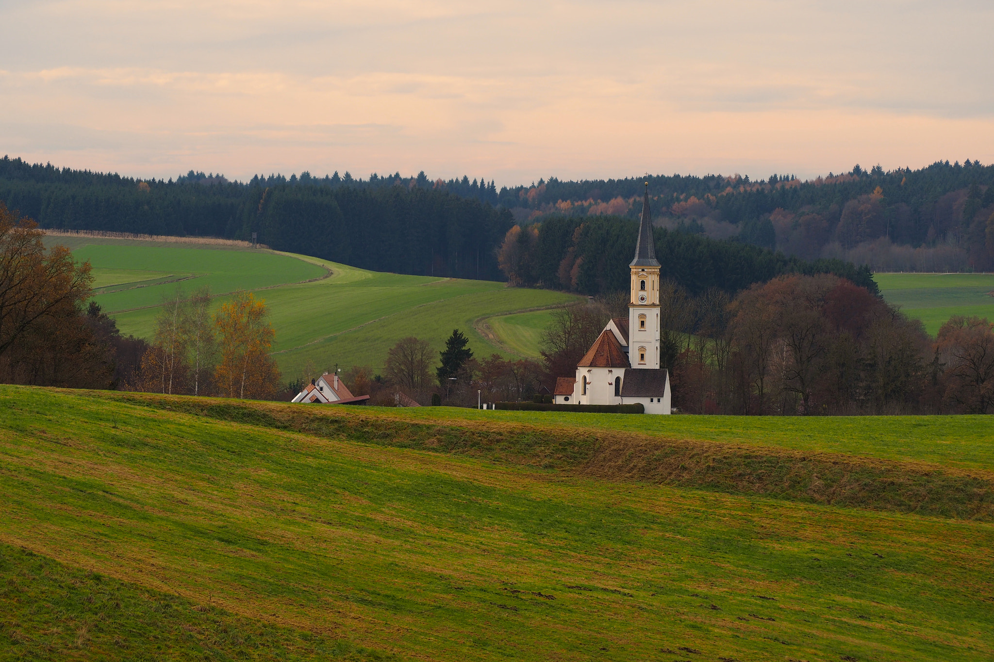Olympus OM-D E-M5 II sample photo. Church in the vale photography