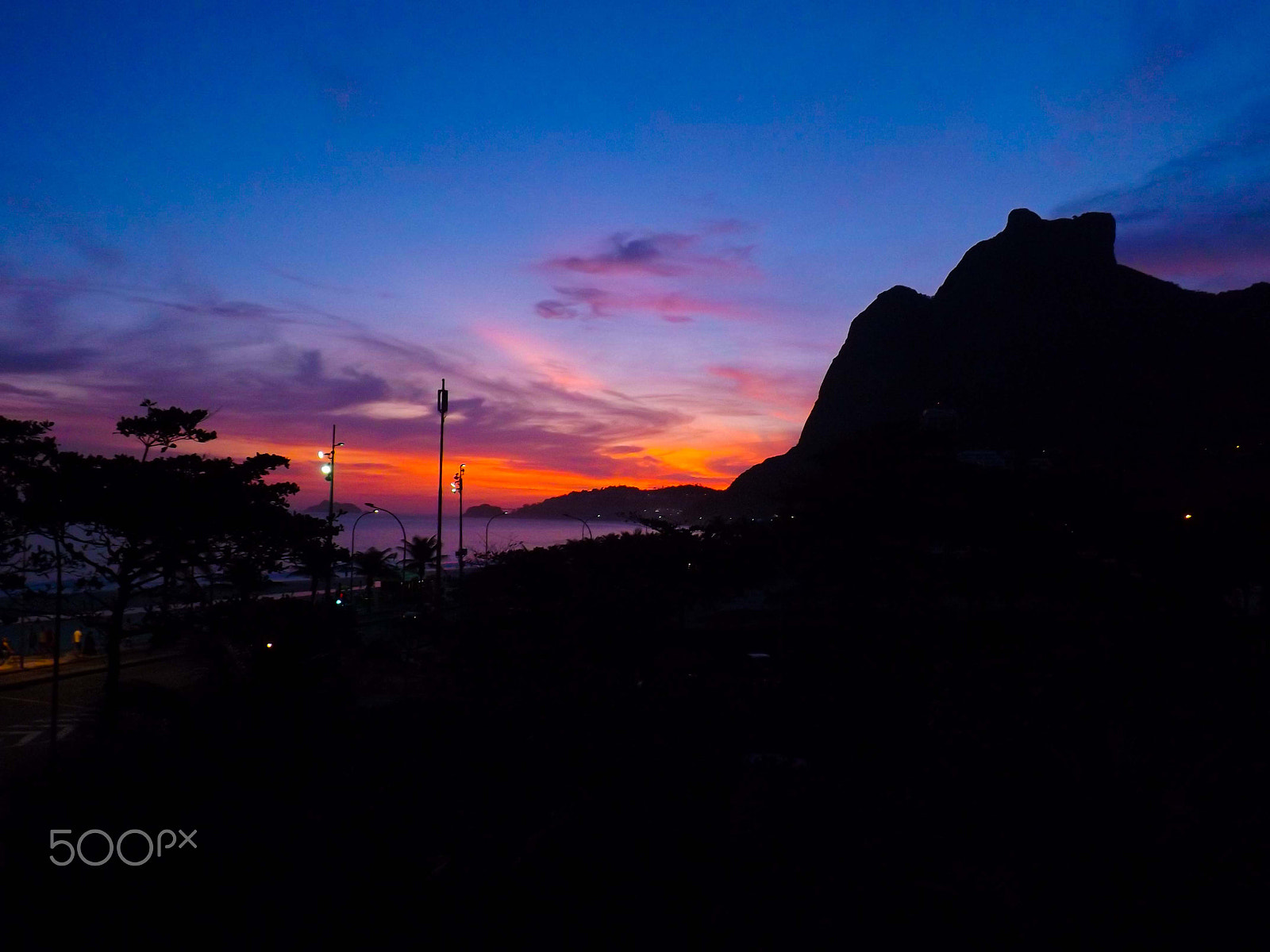 Fujifilm FinePix SL260 sample photo. Sunset in rio de janeiro photography