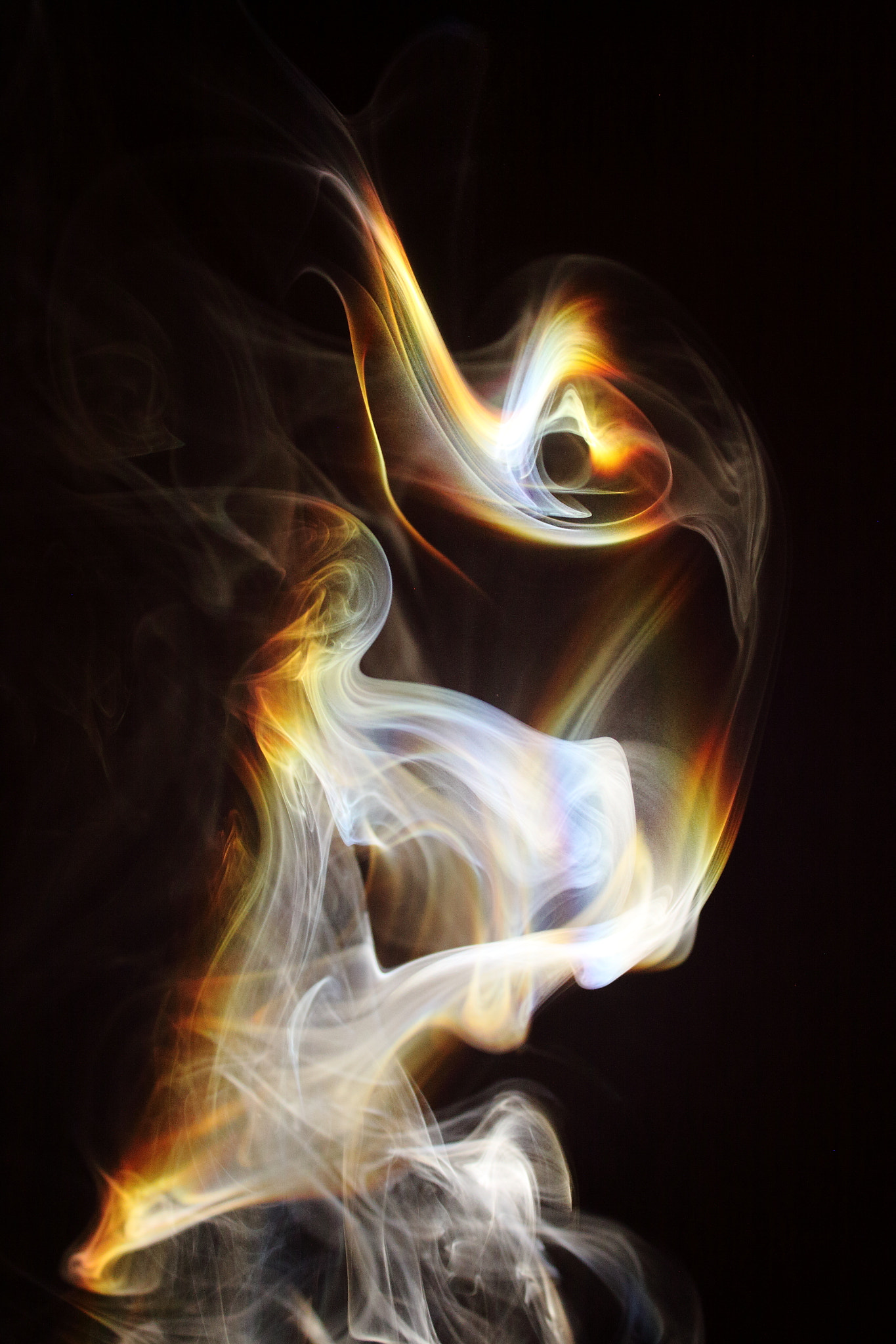 Canon EOS 50D sample photo. Overhead projector and smoke photography