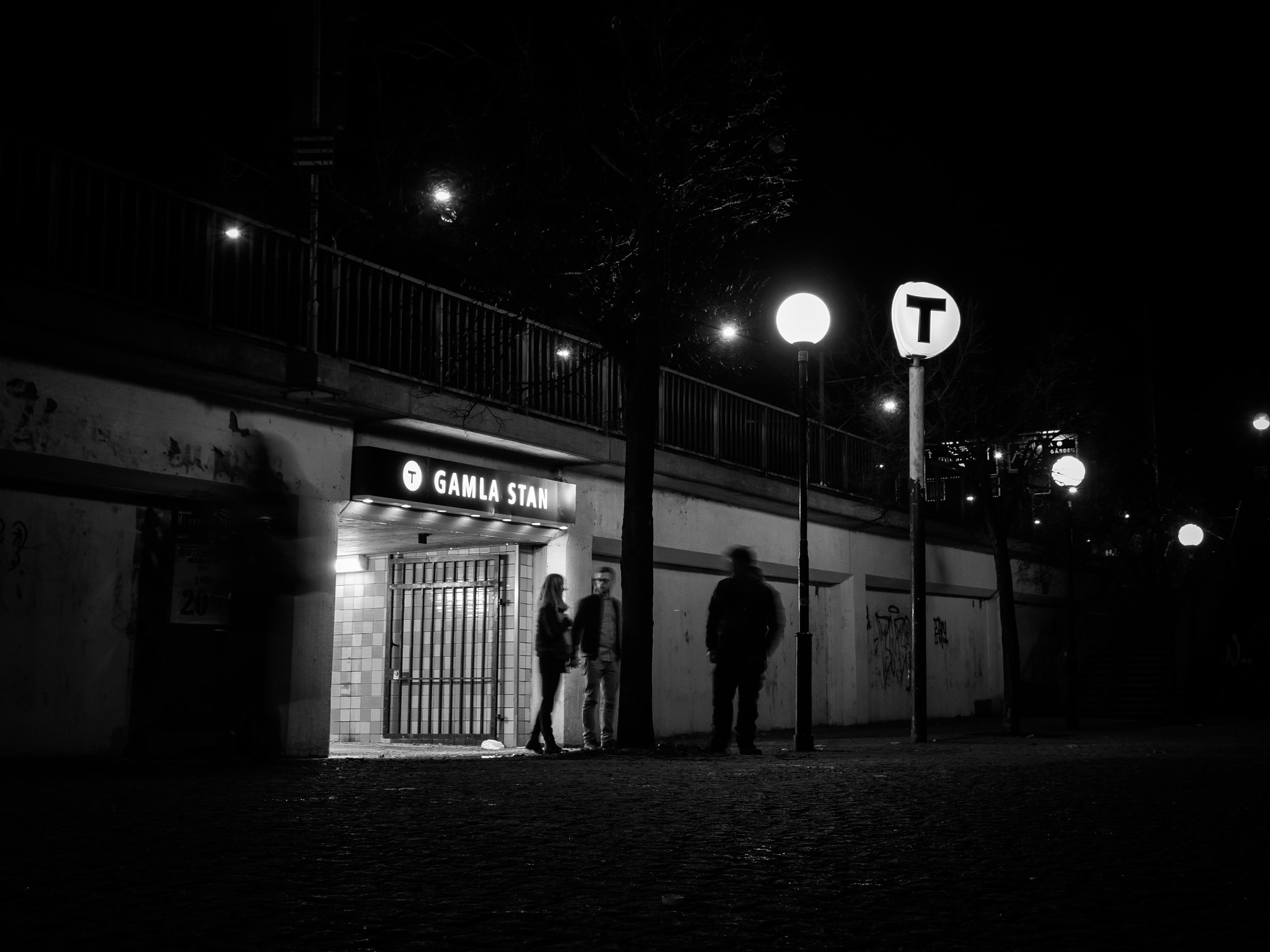 Canon EOS M3 sample photo. Stockholm - metro station - gamla stan photography