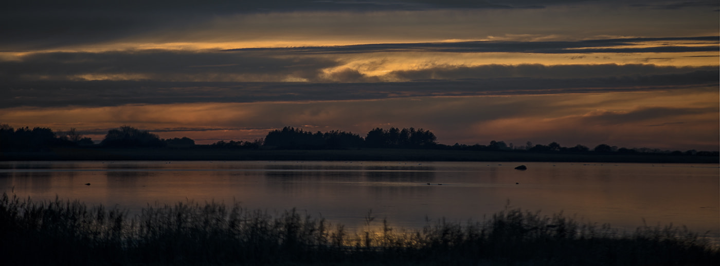 Sigma 70-200mm F2.8 EX DG Macro HSM II sample photo. Sunset by dybsø fjord photography
