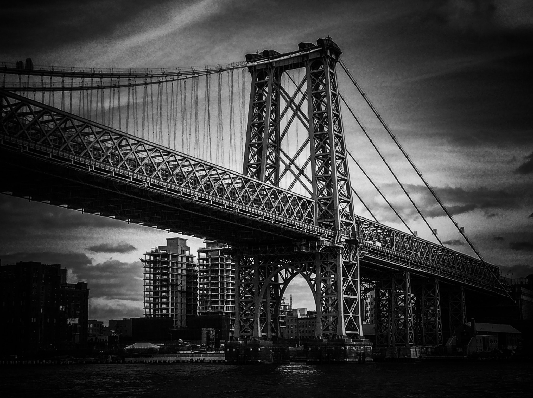 Apple iPad mini 3 sample photo. Manhattan bridge photography