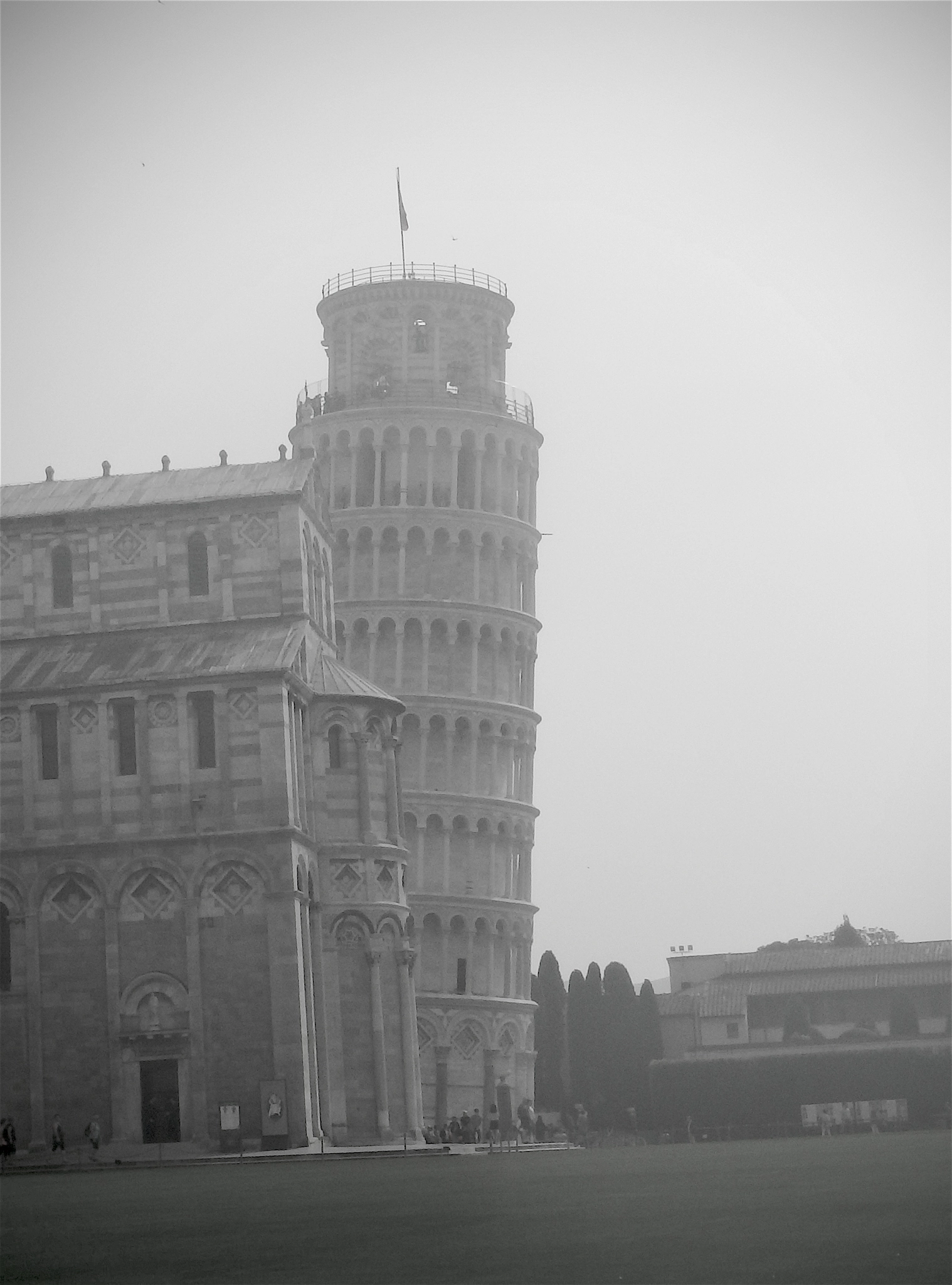 Olympus TG-850 sample photo. Pisa tower photography