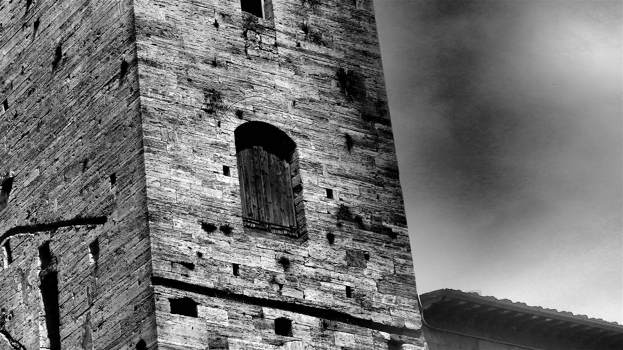 Olympus TG-850 sample photo. Tower ghost door photography
