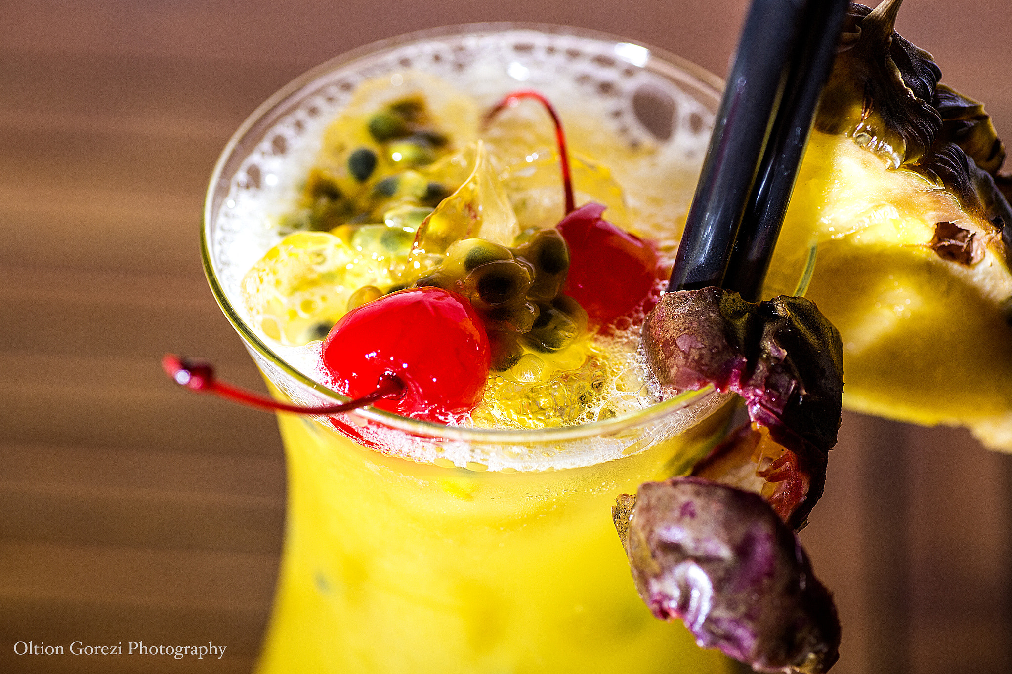 Canon EOS 6D + Tamron SP AF 90mm F2.8 Di Macro sample photo. Summer tropikal cocktail photography