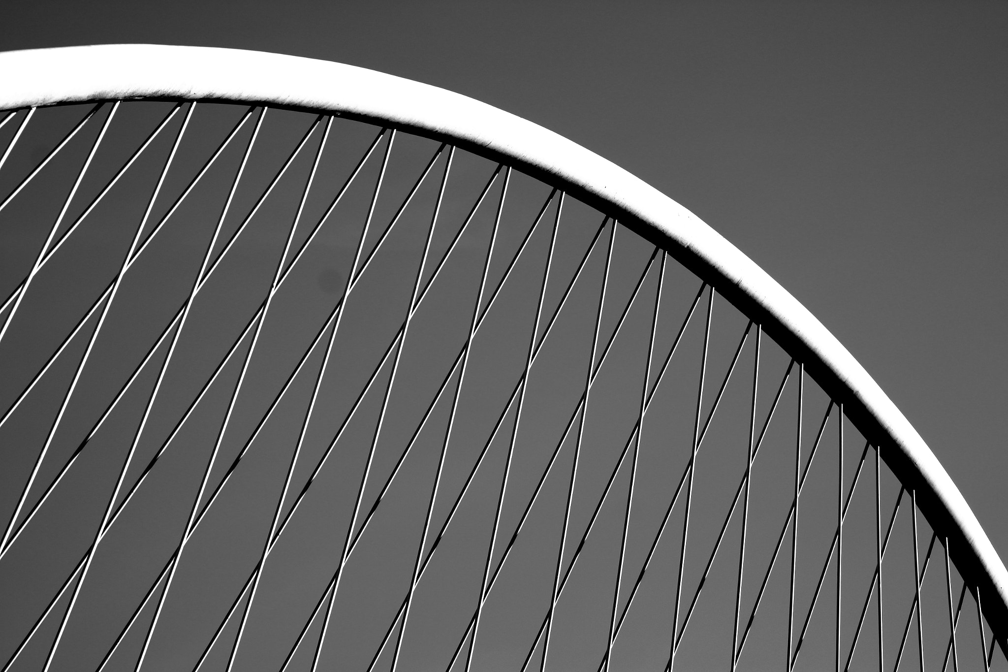 Canon EF 24-105mm F3.5-5.6 IS STM sample photo. Bridge in bilbao photography